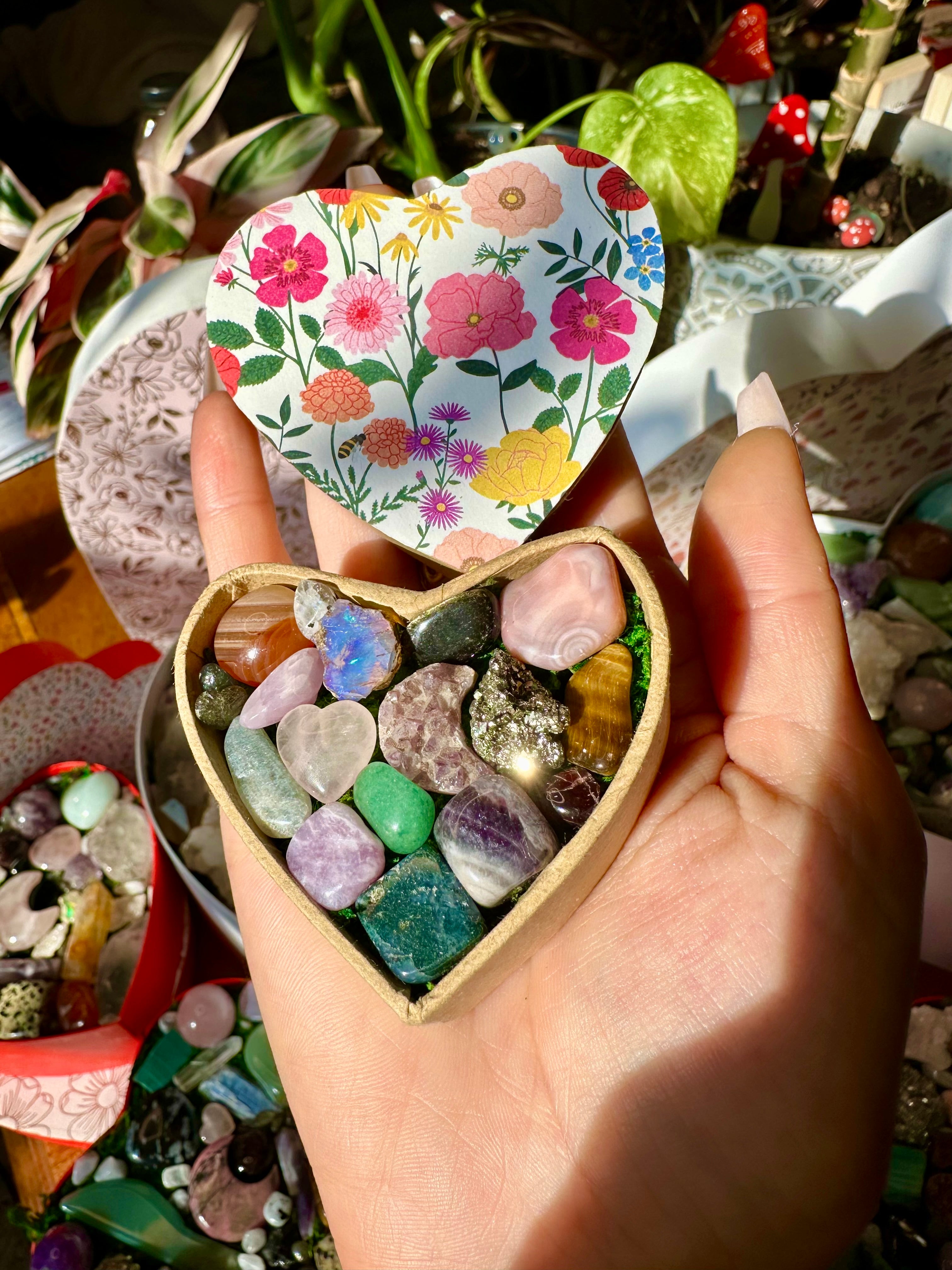 NEW tiniest crystal valentine 🌸