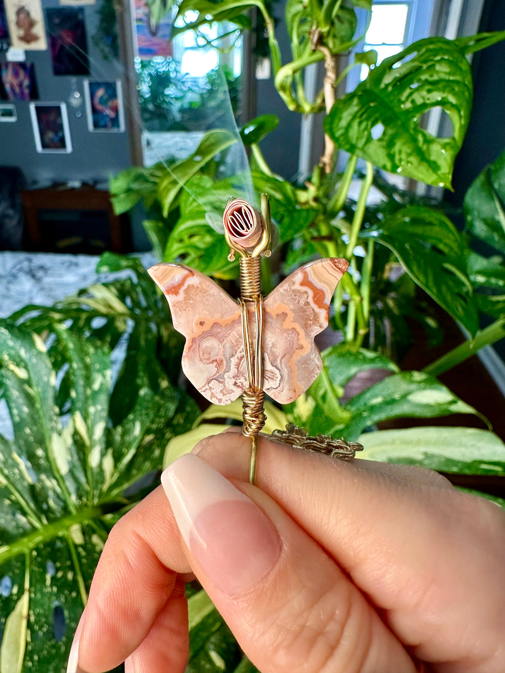 little crystal butterfly smoke ring ♡