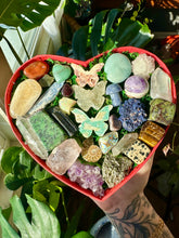 Load image into Gallery viewer, large crystal heart box 🦋