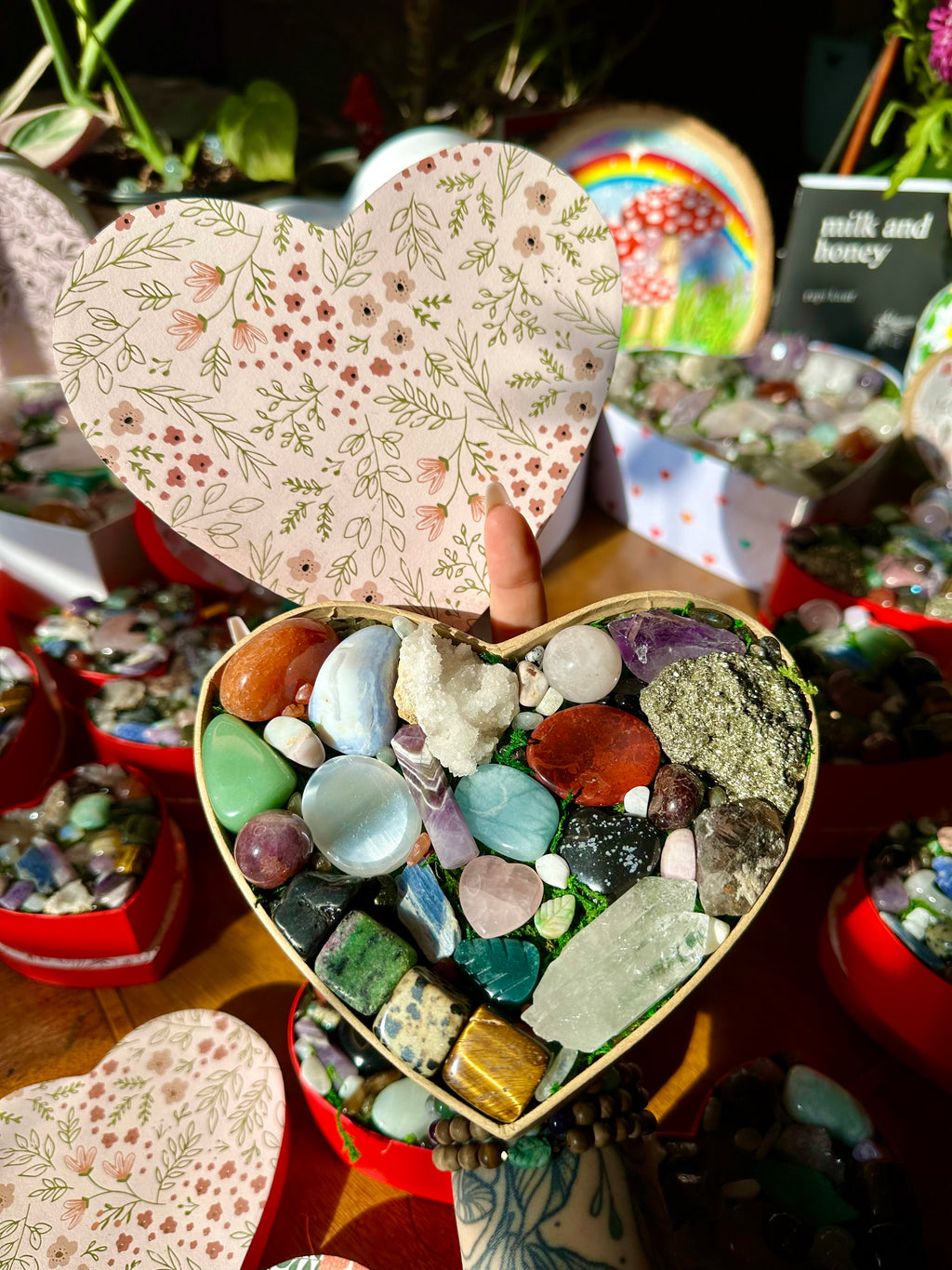 large crystal valentine 🌸