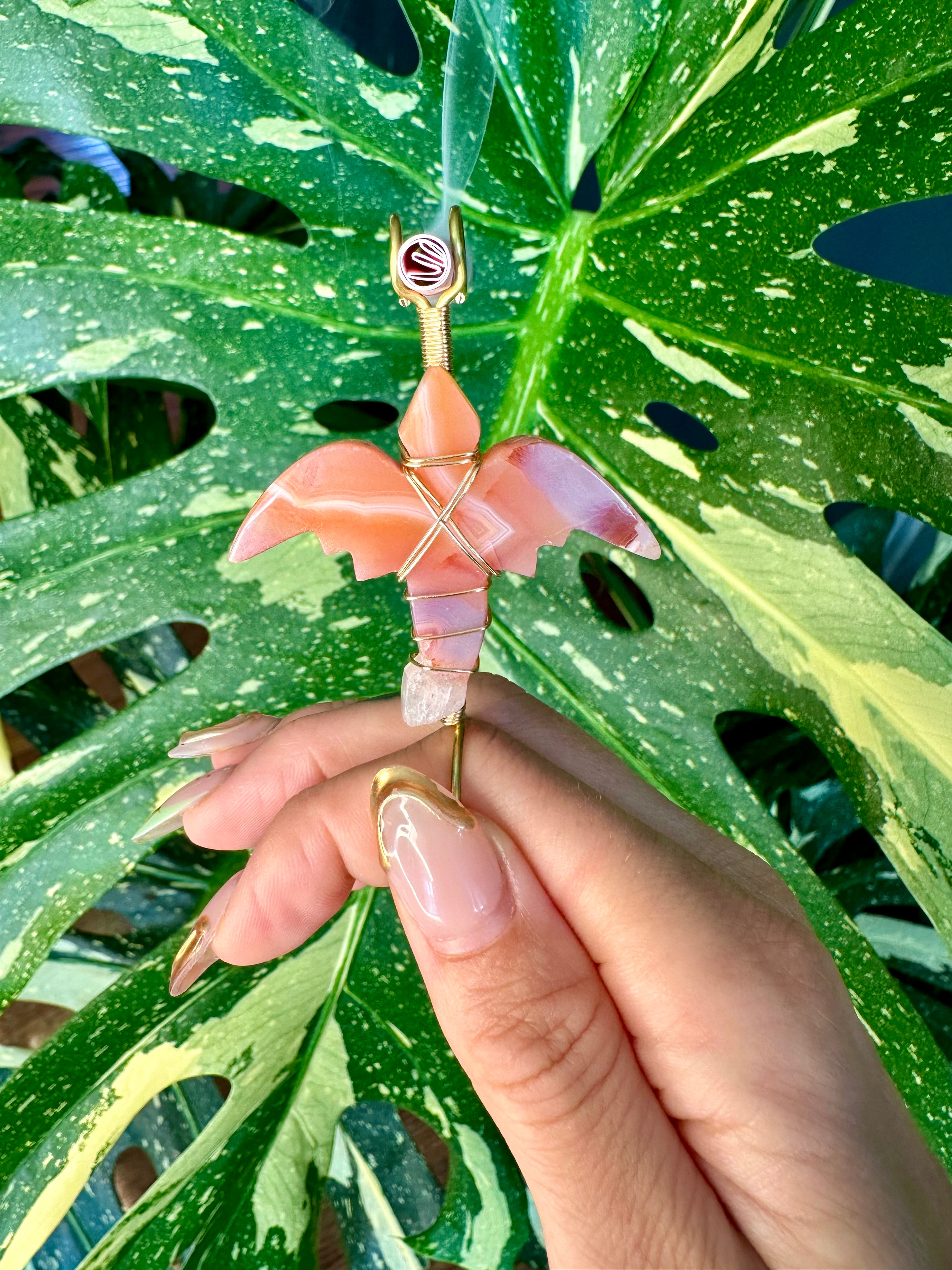 crystal dragon smoke ring ♡