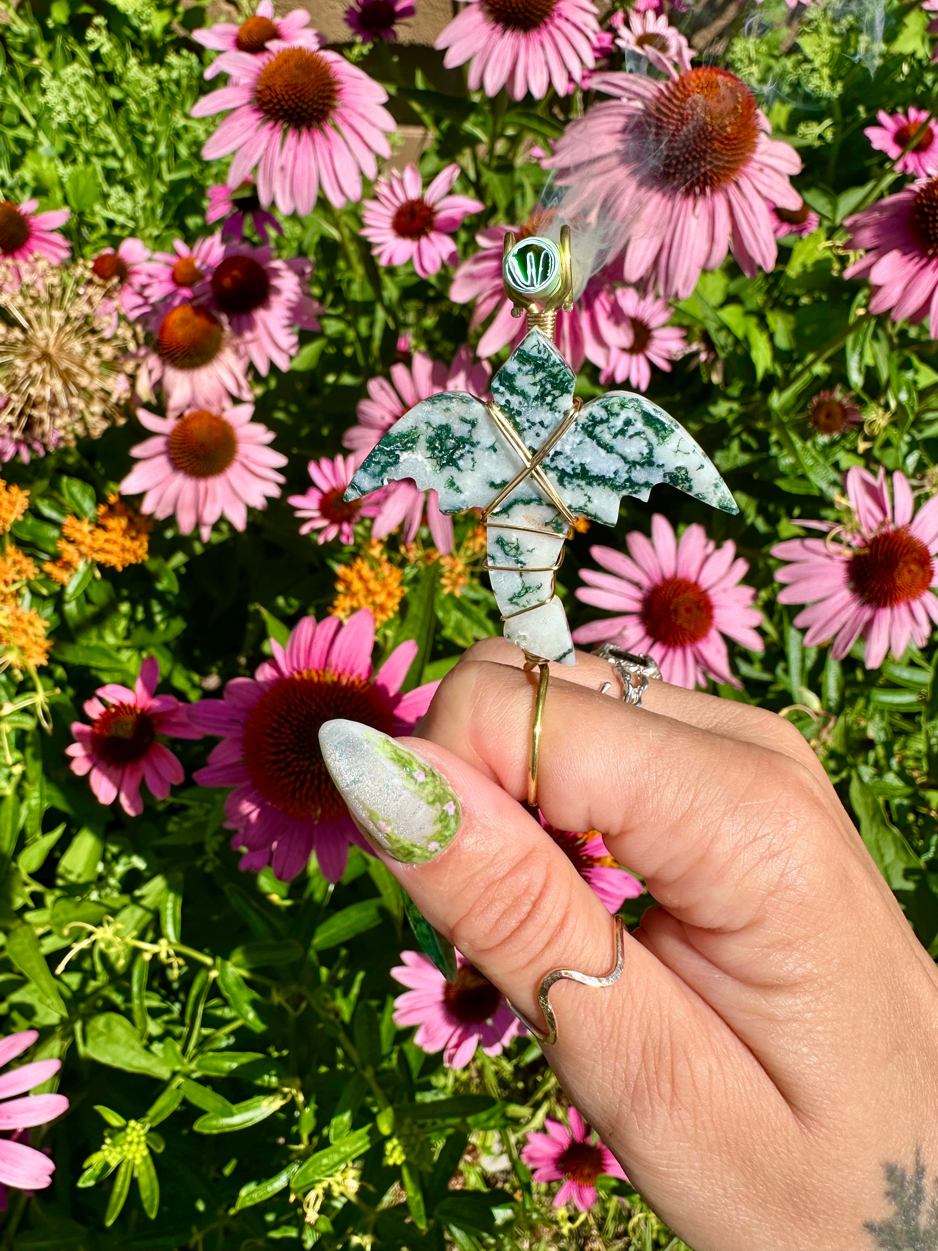 crystal dragon smoke ring ♡