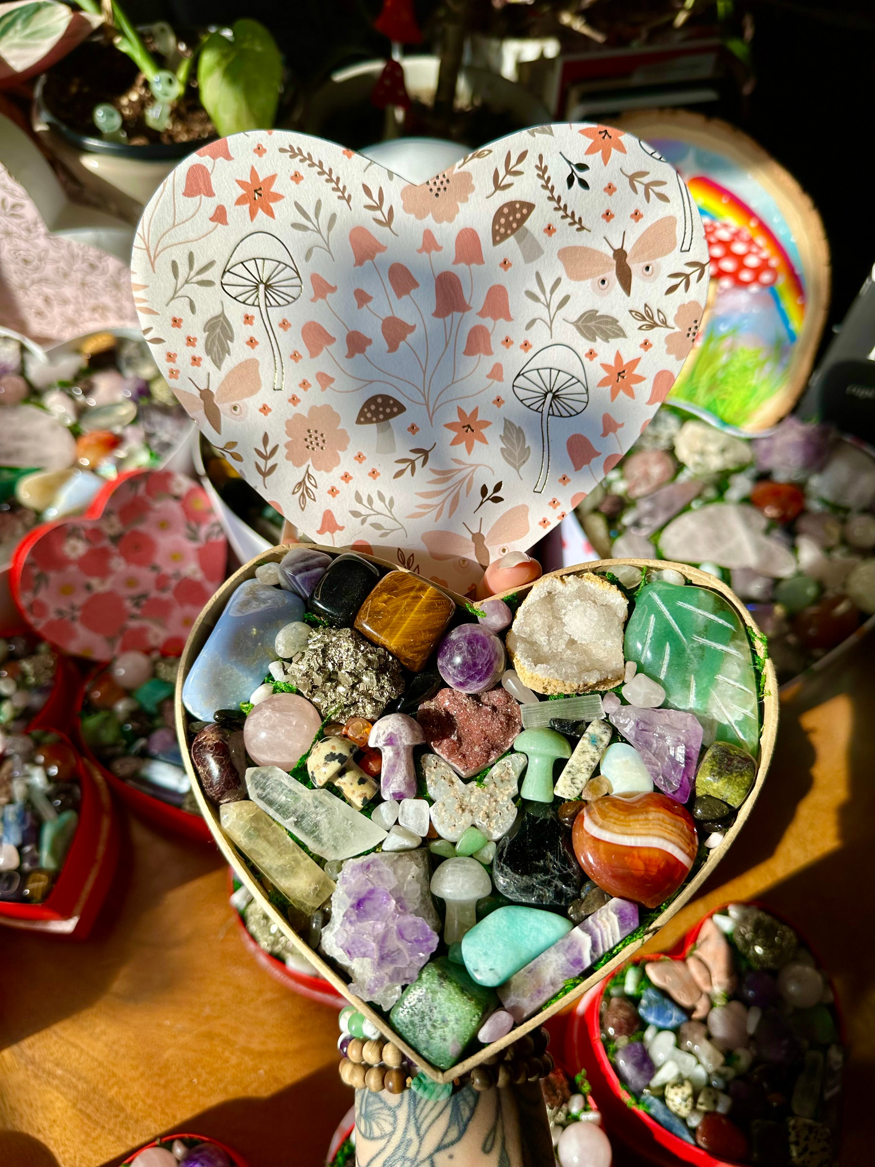 large crystal valentine 🍄