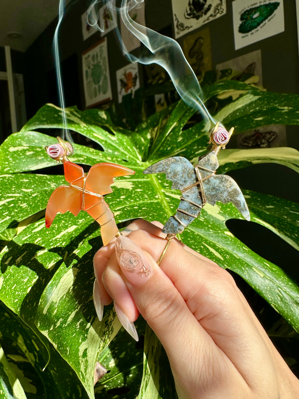 crystal dragon smoke ring ♡