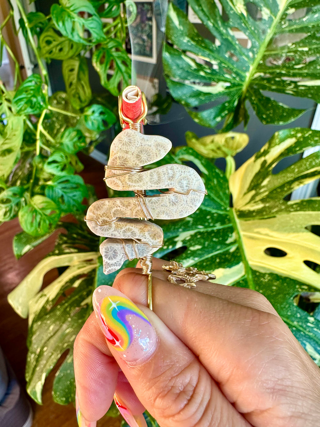 crystal snake smoke ring ♡