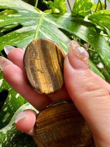 crystal worry stone