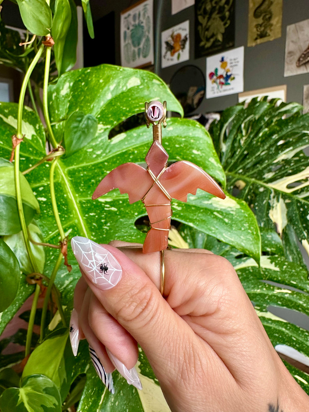 crystal dragon smoke ring ♡