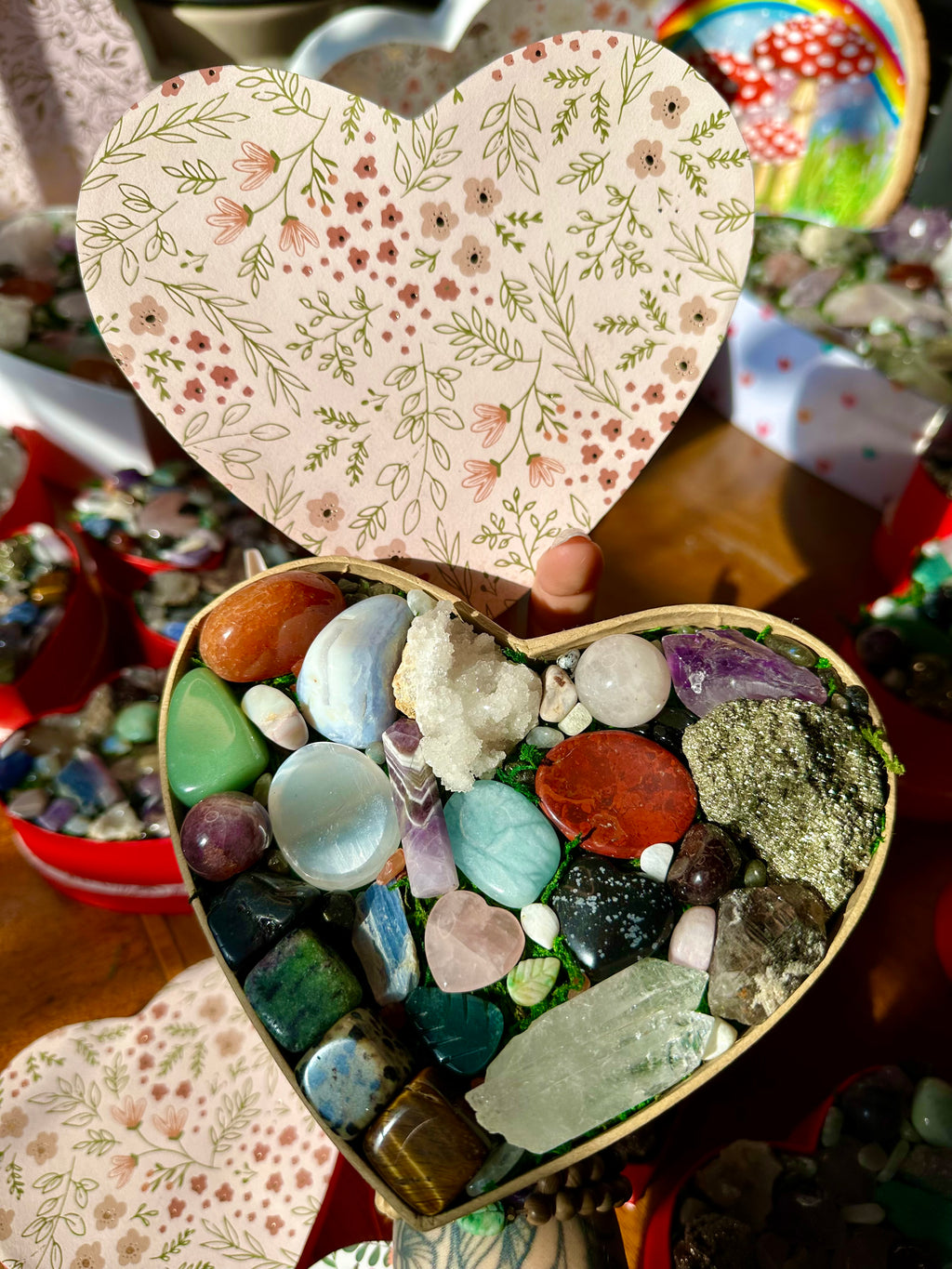 large crystal valentine 🌸