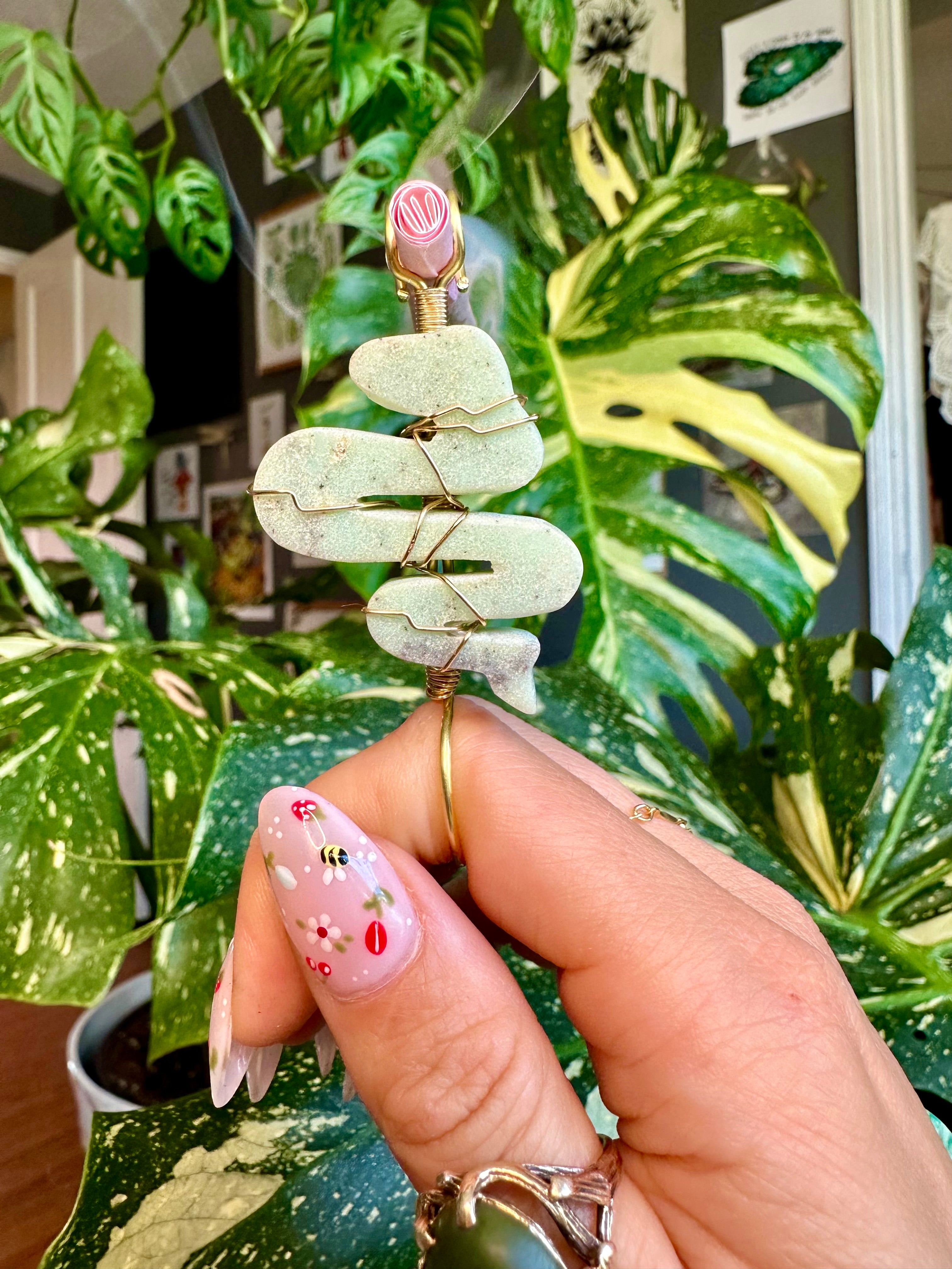 crystal snake smoke ring ♡