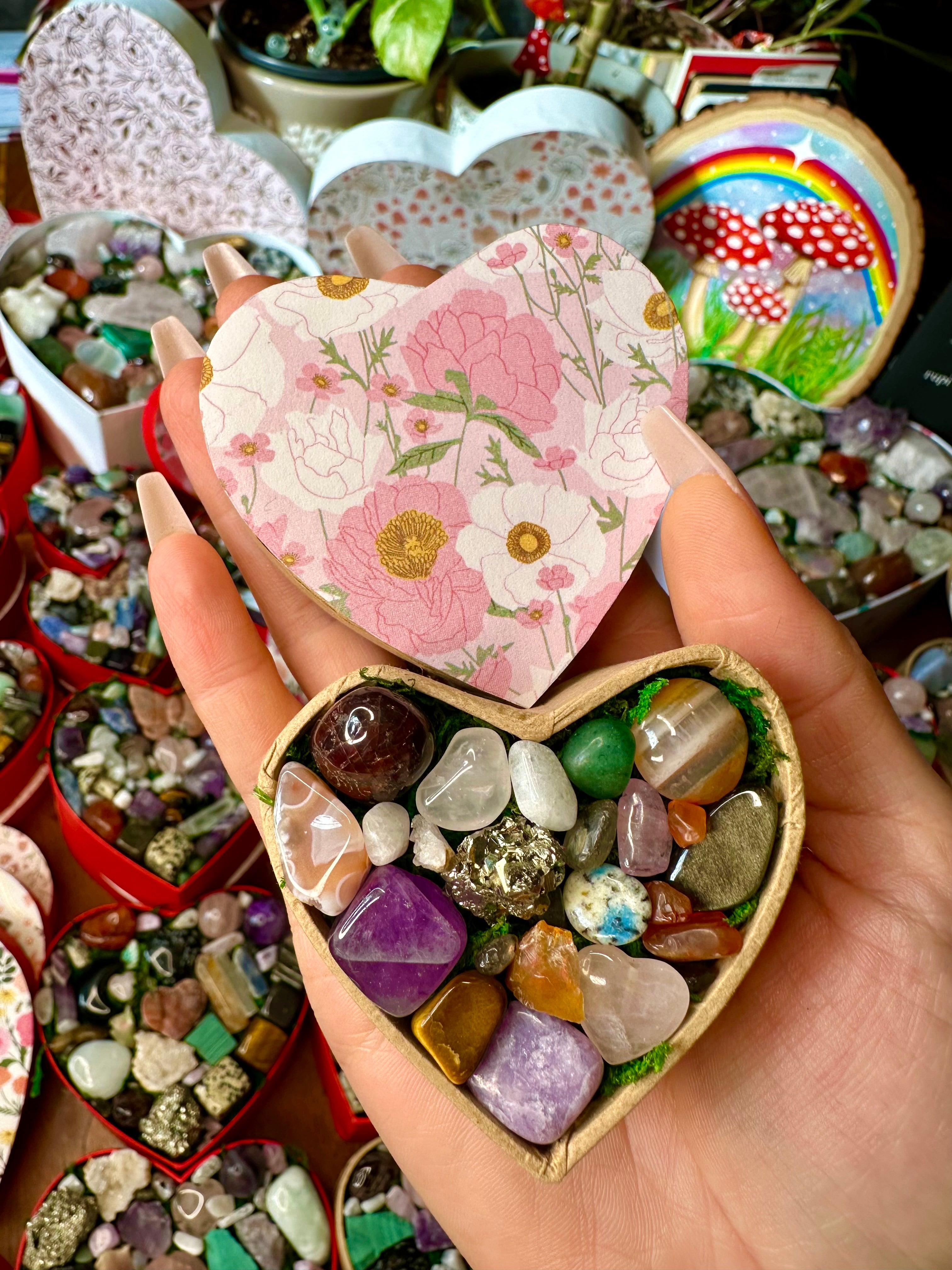 NEW tiniest crystal valentine 💗