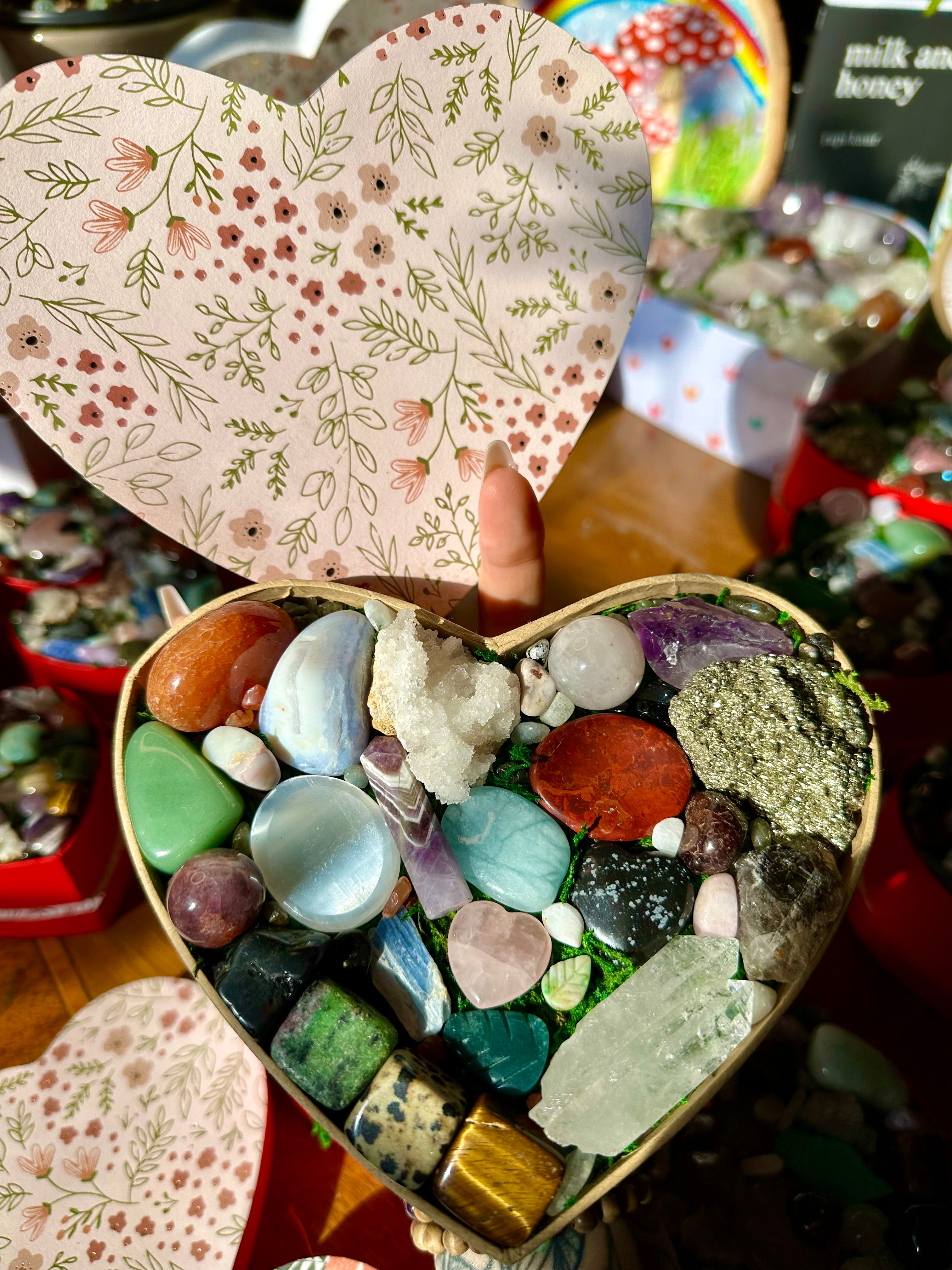 large crystal valentine 🌸