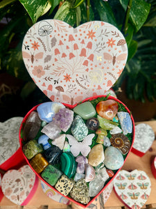 large crystal heart box 🍄🦋