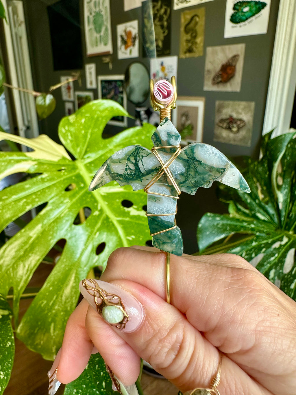 crystal dragon smoke ring ♡