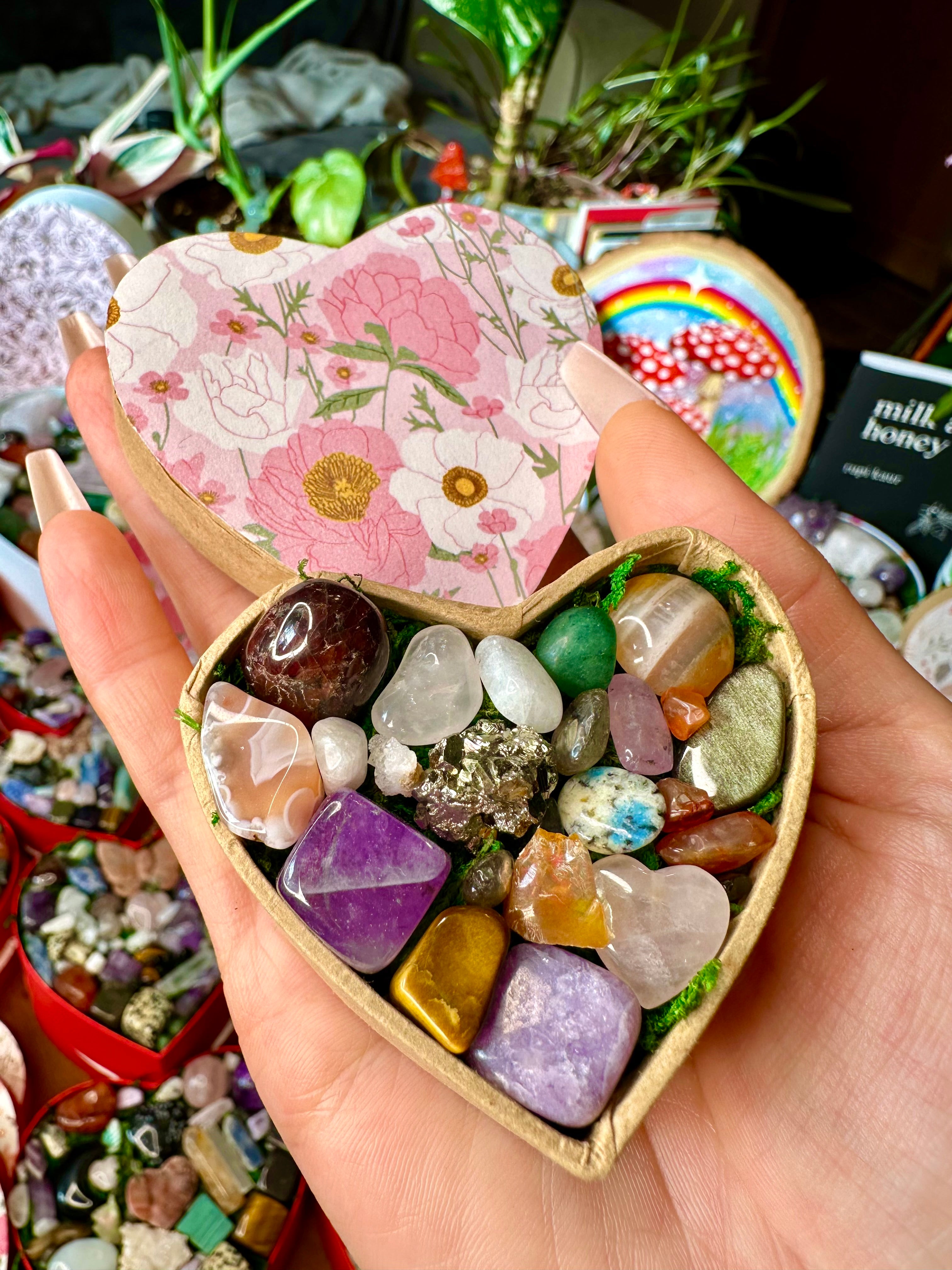 NEW tiniest crystal valentine 💗