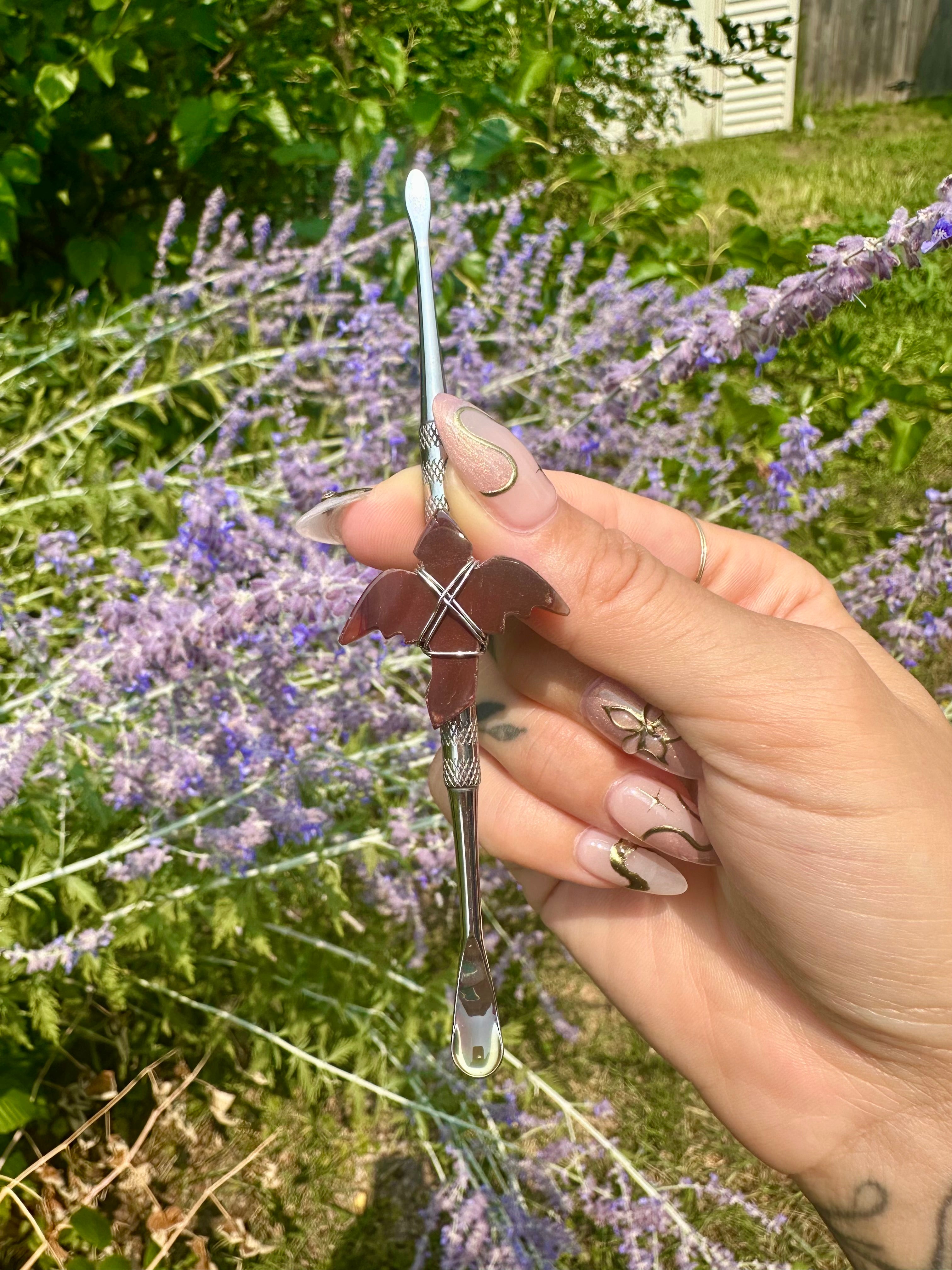 carnelian crystal dragon dabber