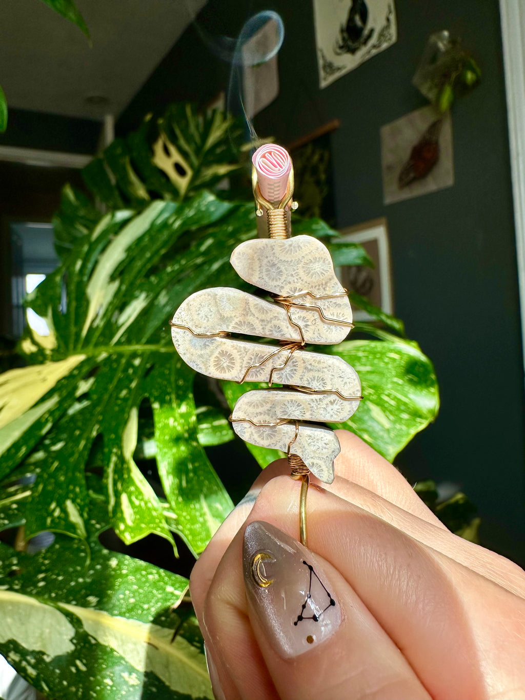 crystal snake smoke ring ♡