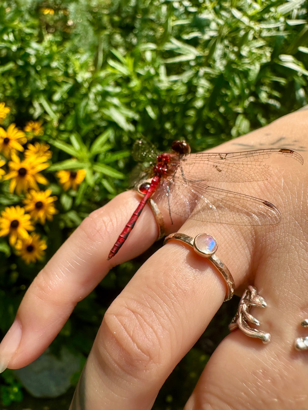 little gemstone 14k gold filled ring ♡ made for you in your size
