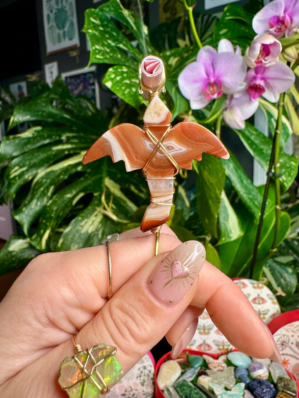 crystal dragon smoke ring ♡