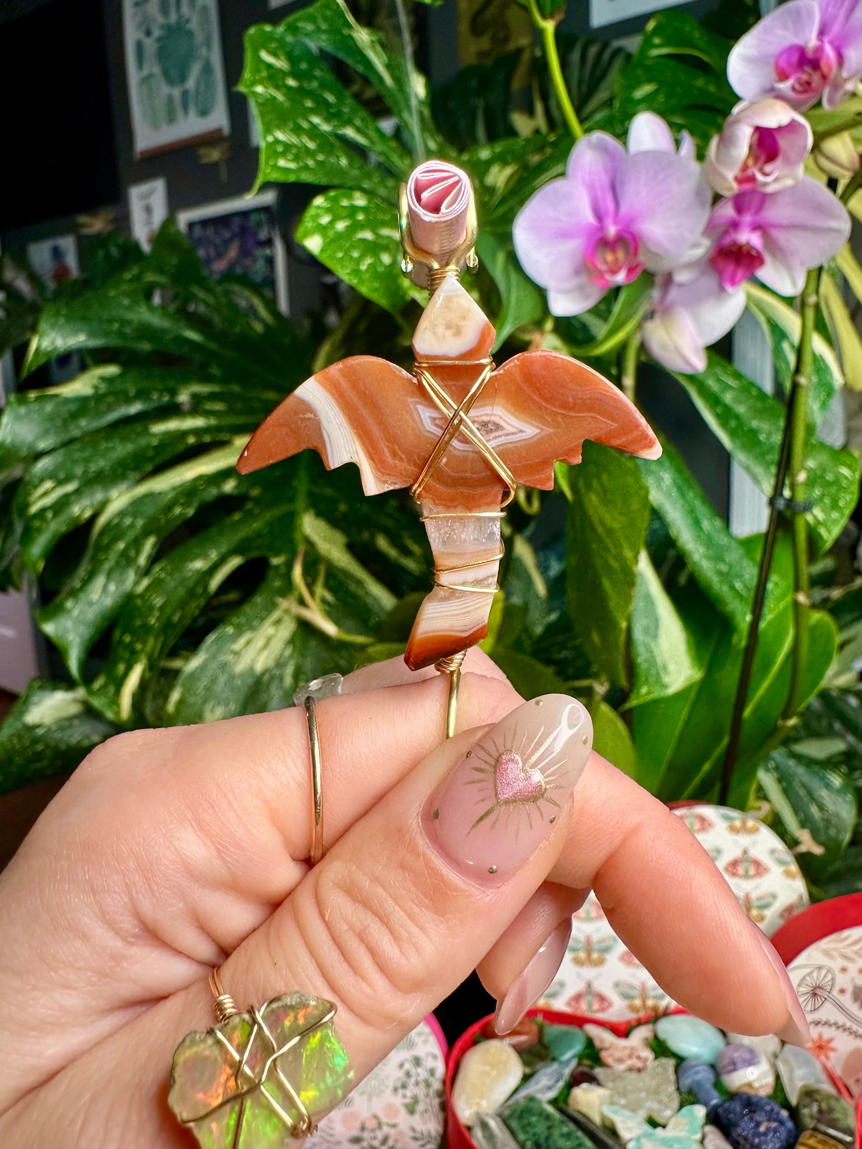 crystal dragon smoke ring ♡