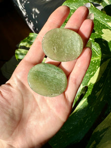 crystal worry stone