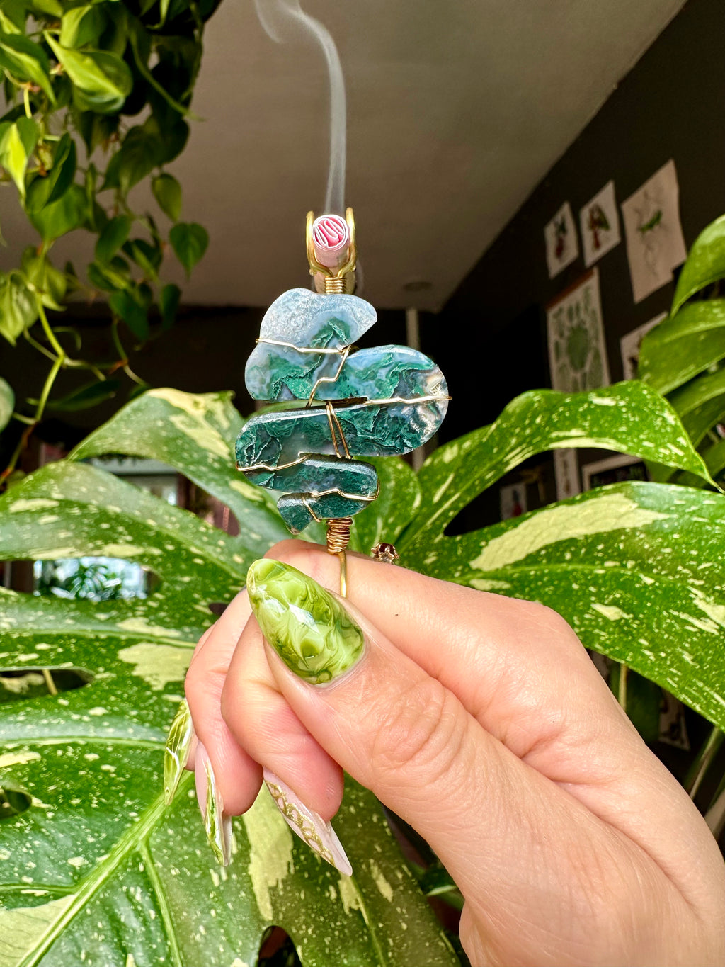 crystal snake smoke ring ♡