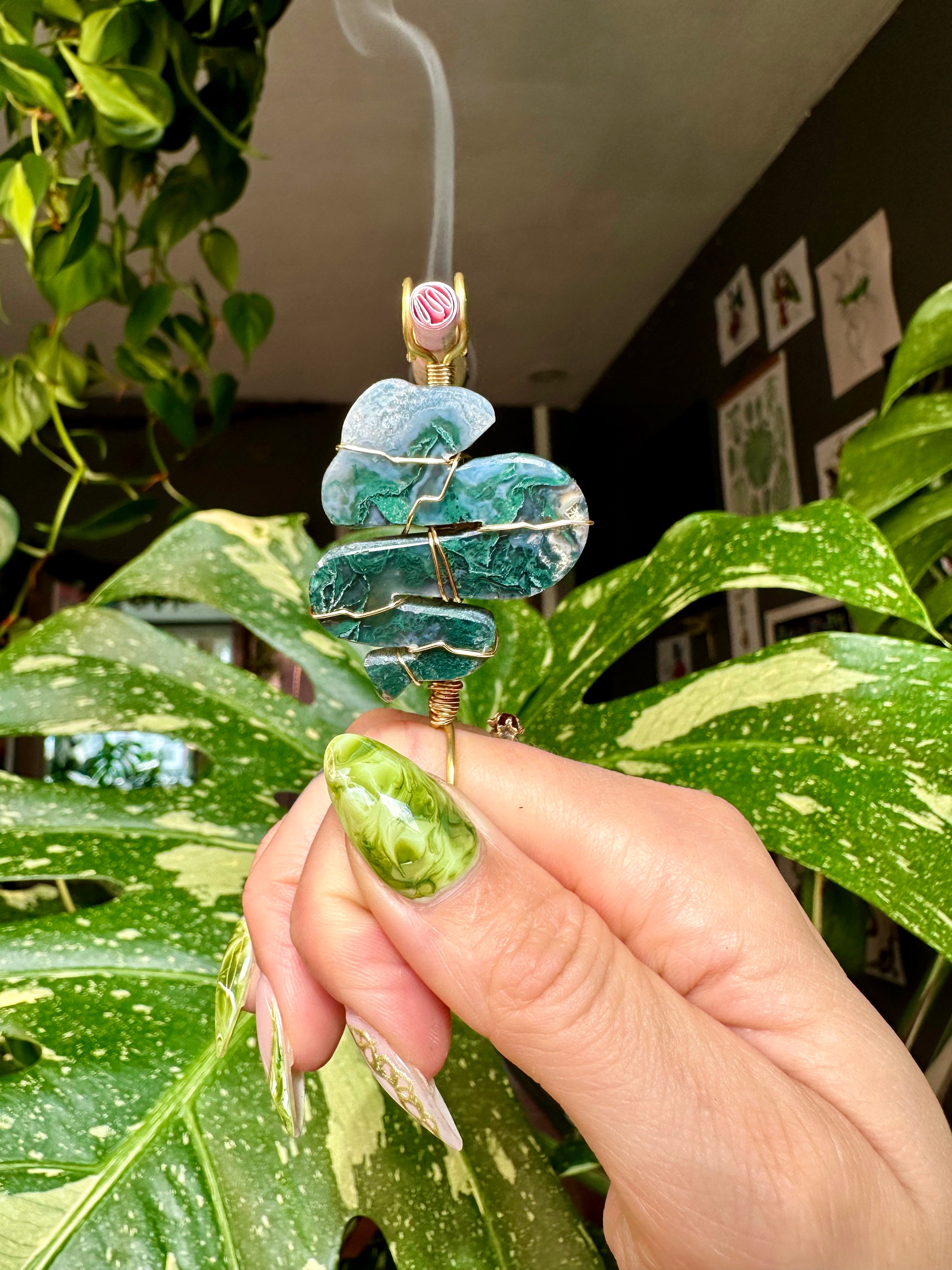 crystal snake smoke ring ♡