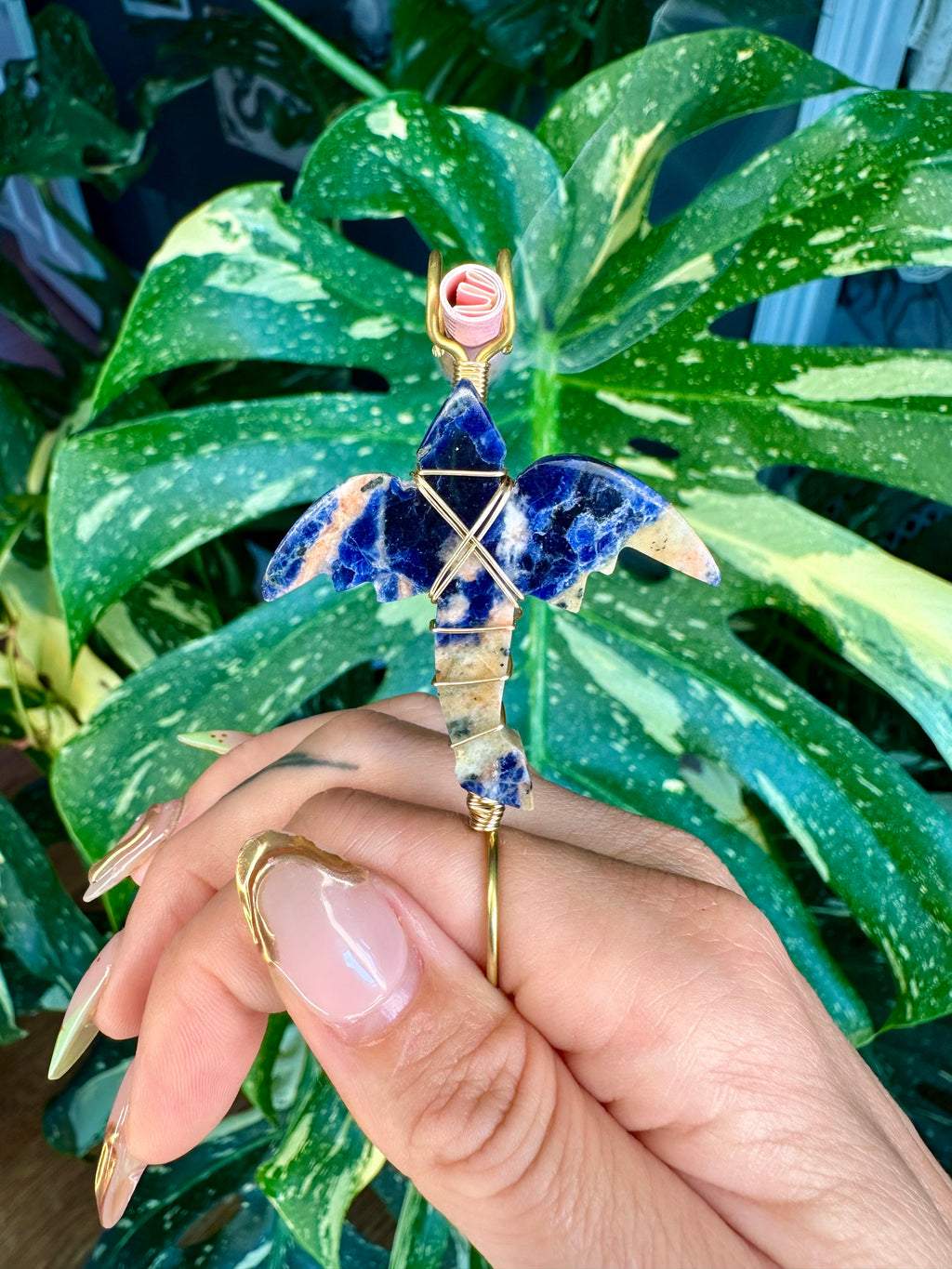 crystal dragon smoke ring ♡