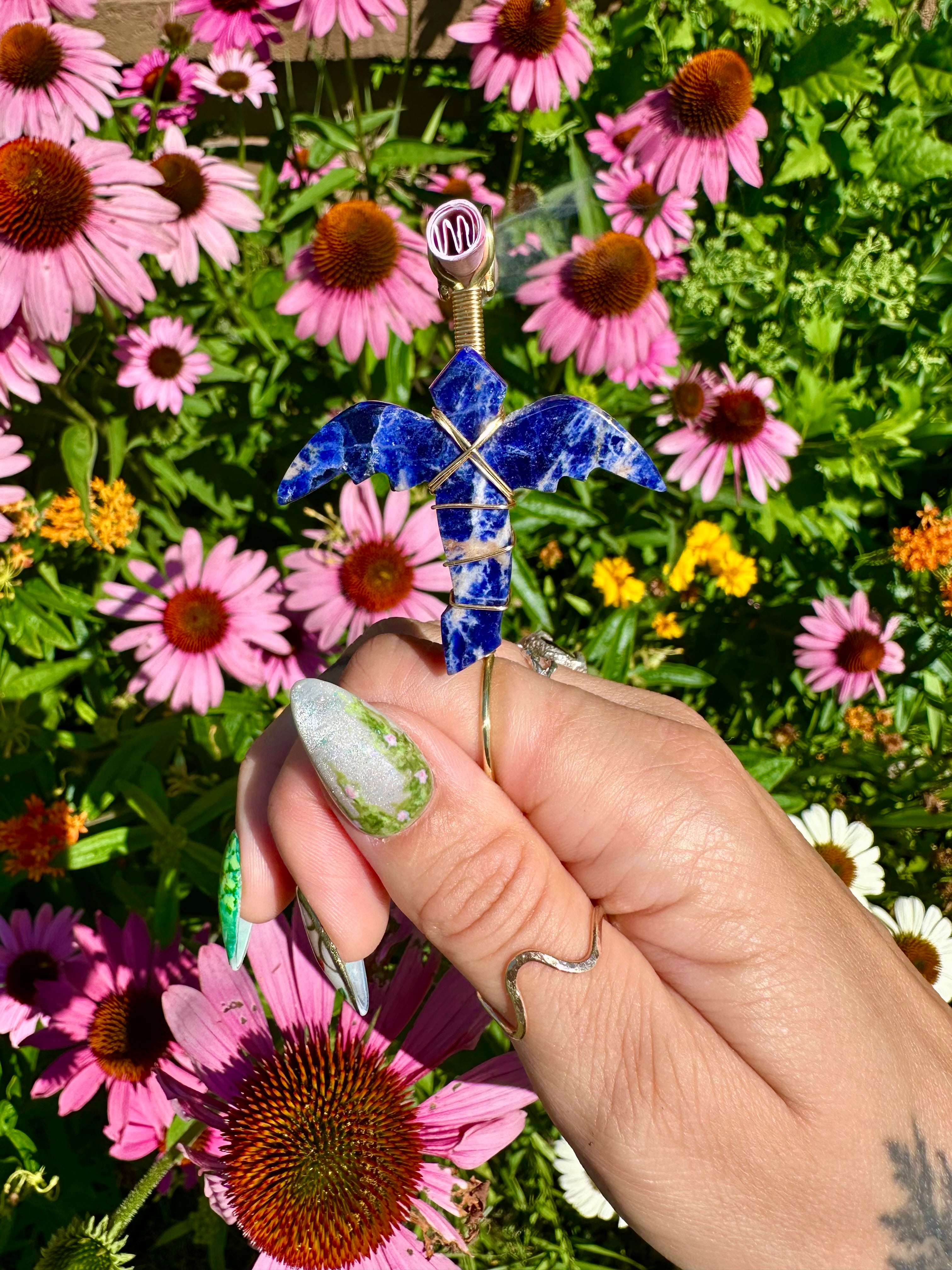 crystal dragon smoke ring ♡