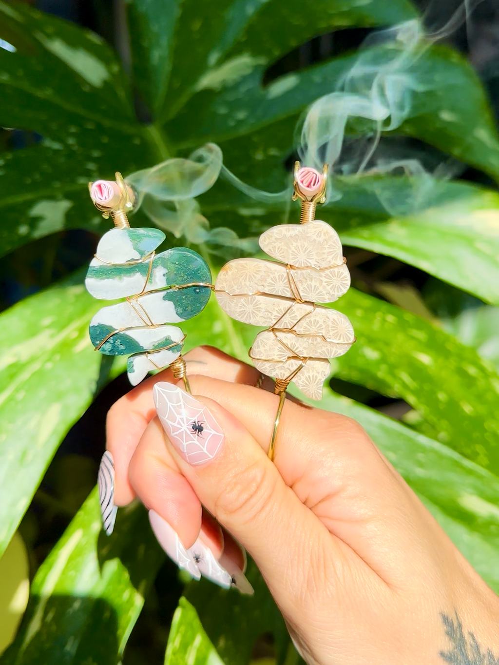 crystal snake smoke ring ♡