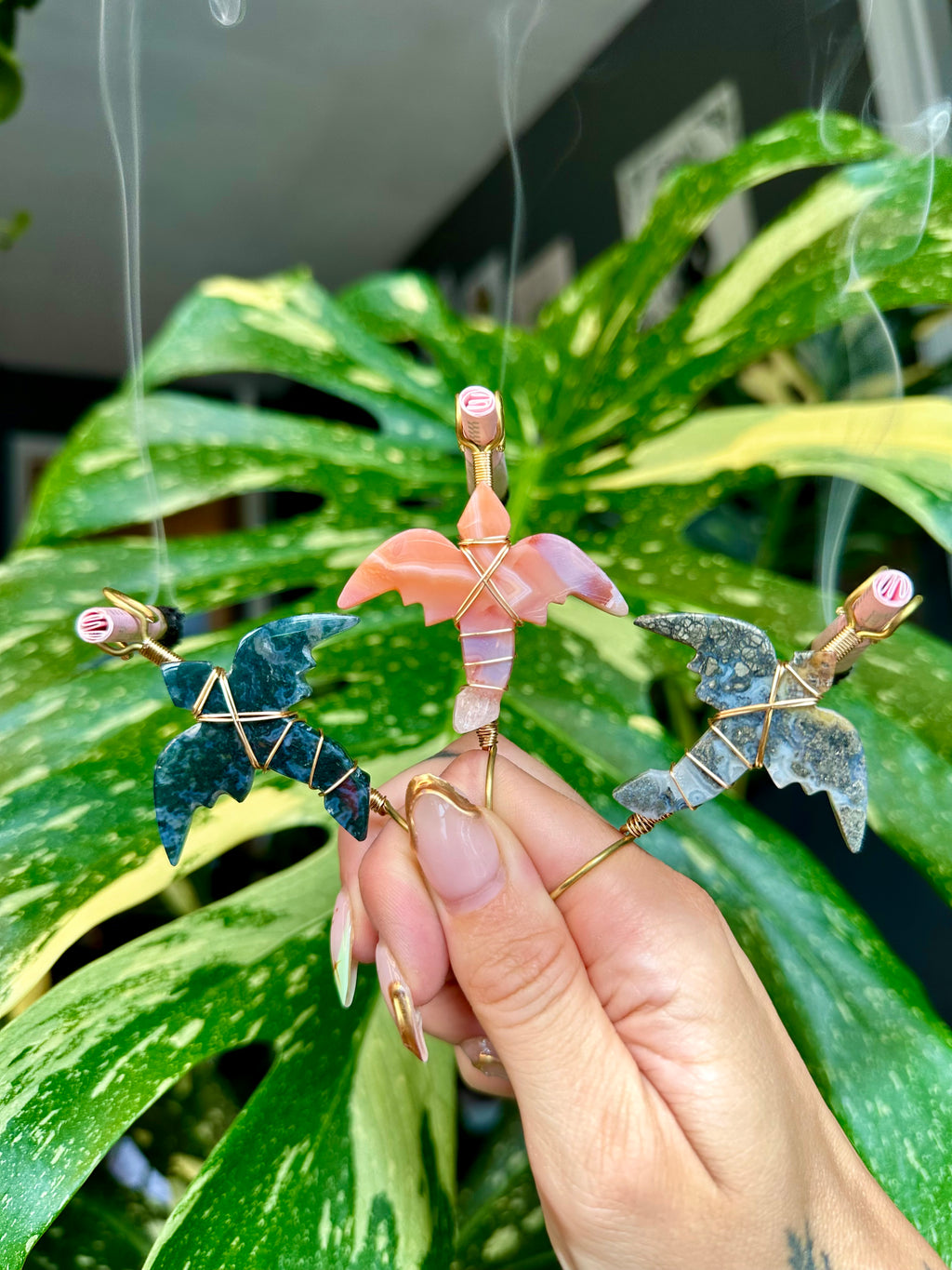 crystal dragon smoke ring ♡