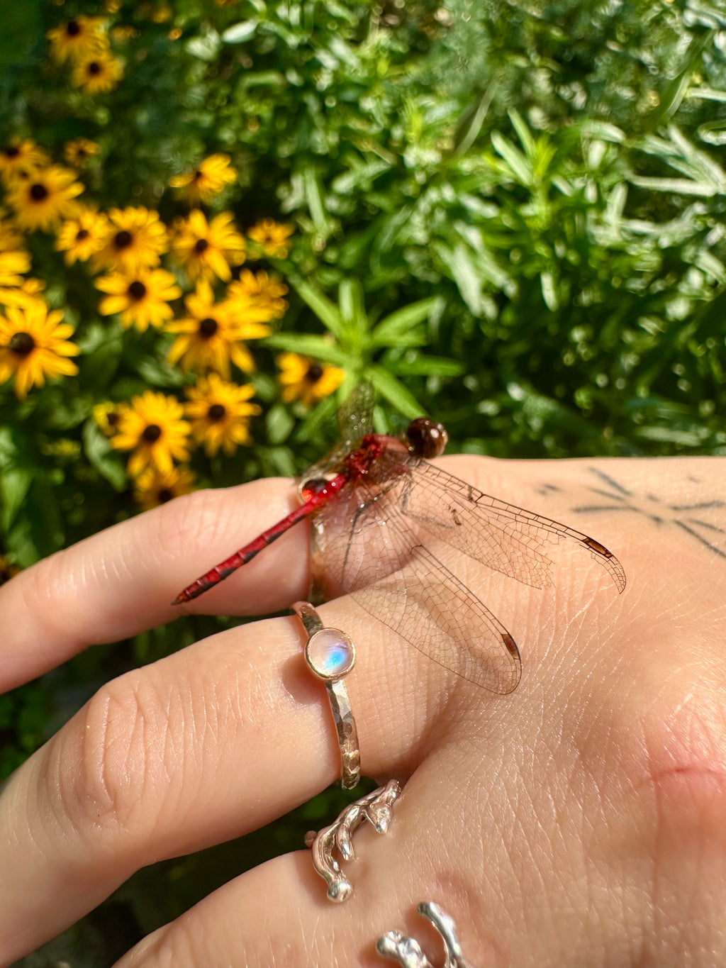 little gemstone 14k gold filled ring ♡ made for you in your size
