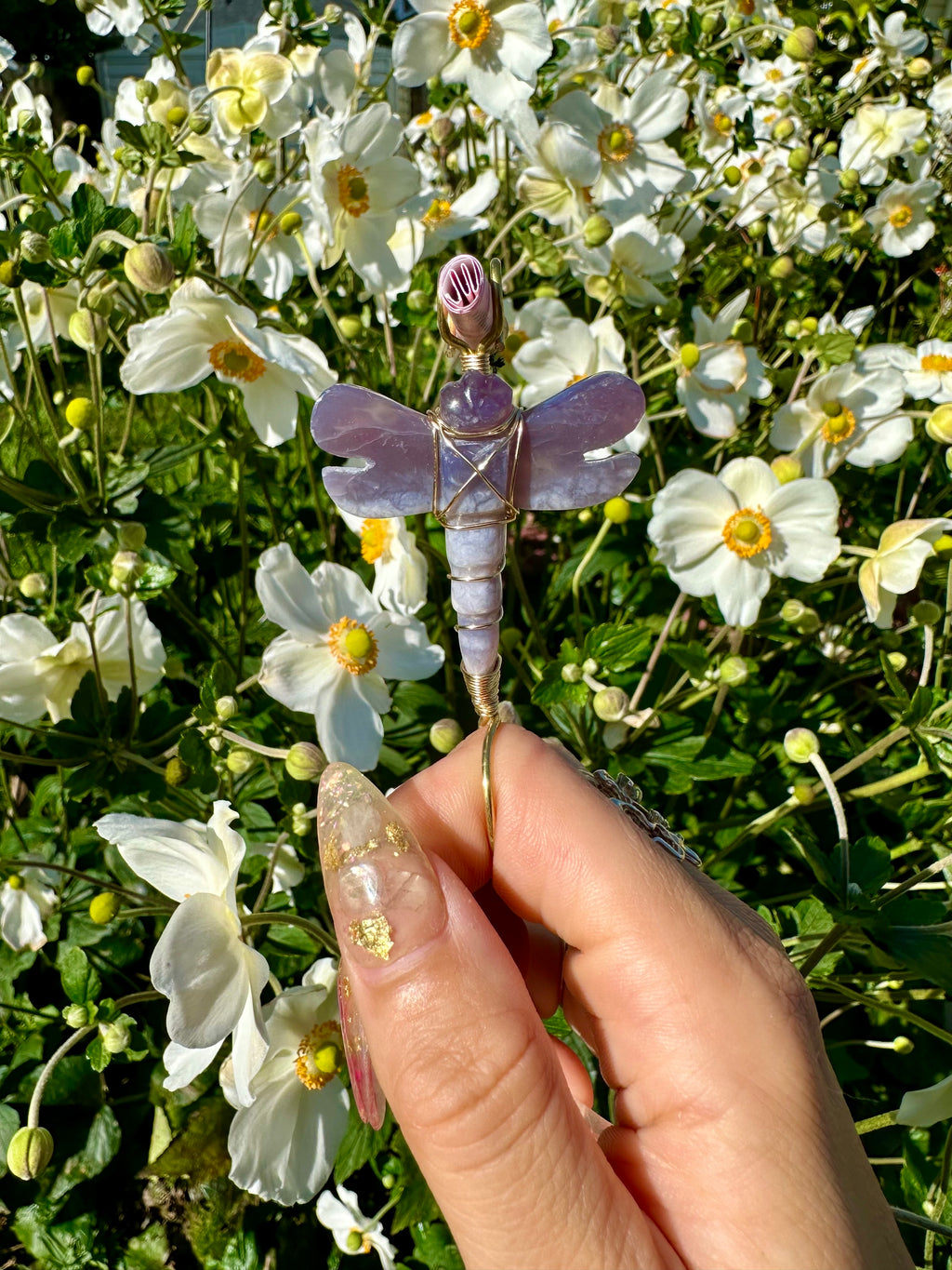 dragonfly crystal smoke ring ♡ **pre-order**