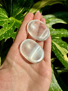 crystal worry stone