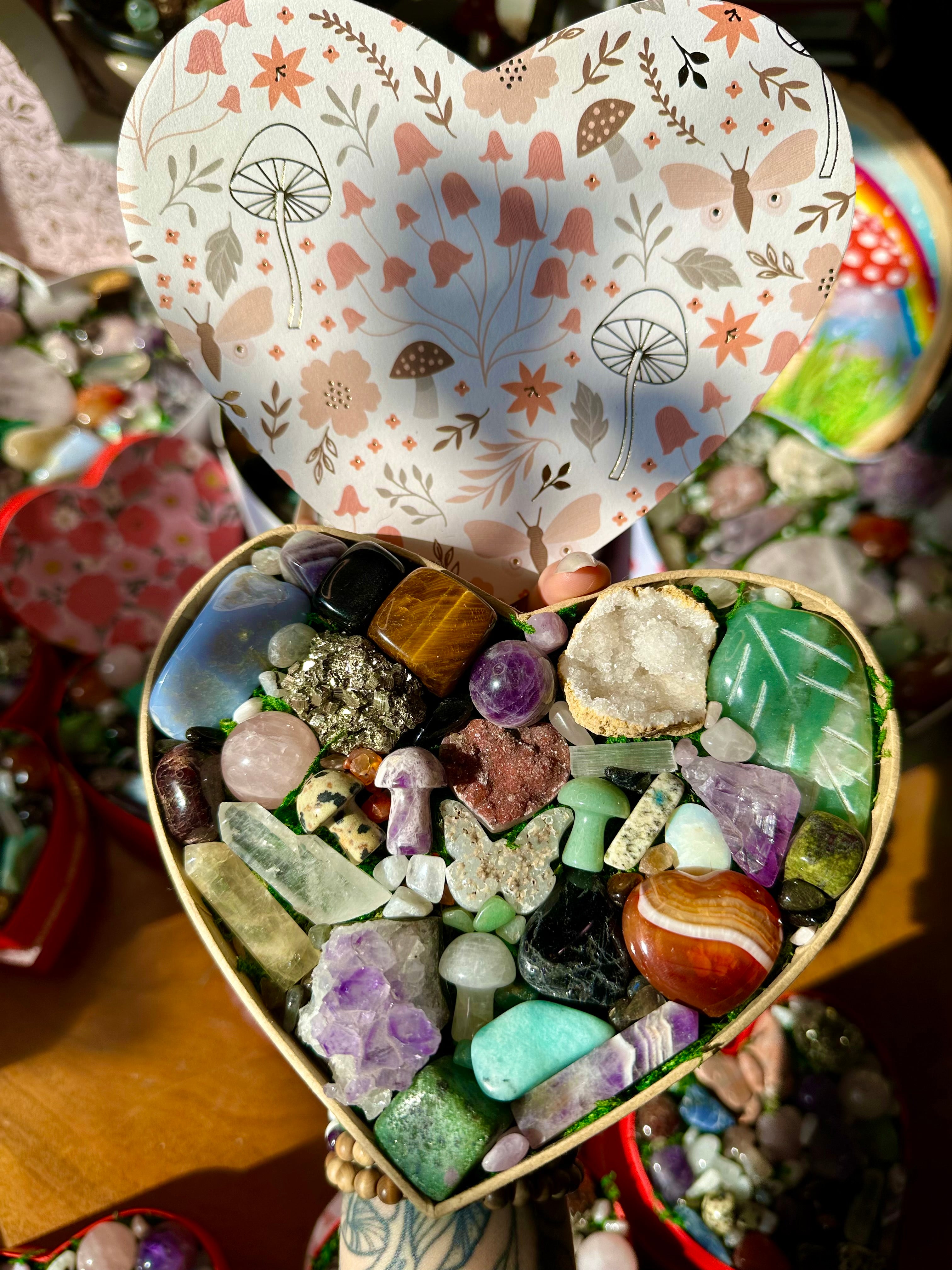 large crystal valentine 🍄