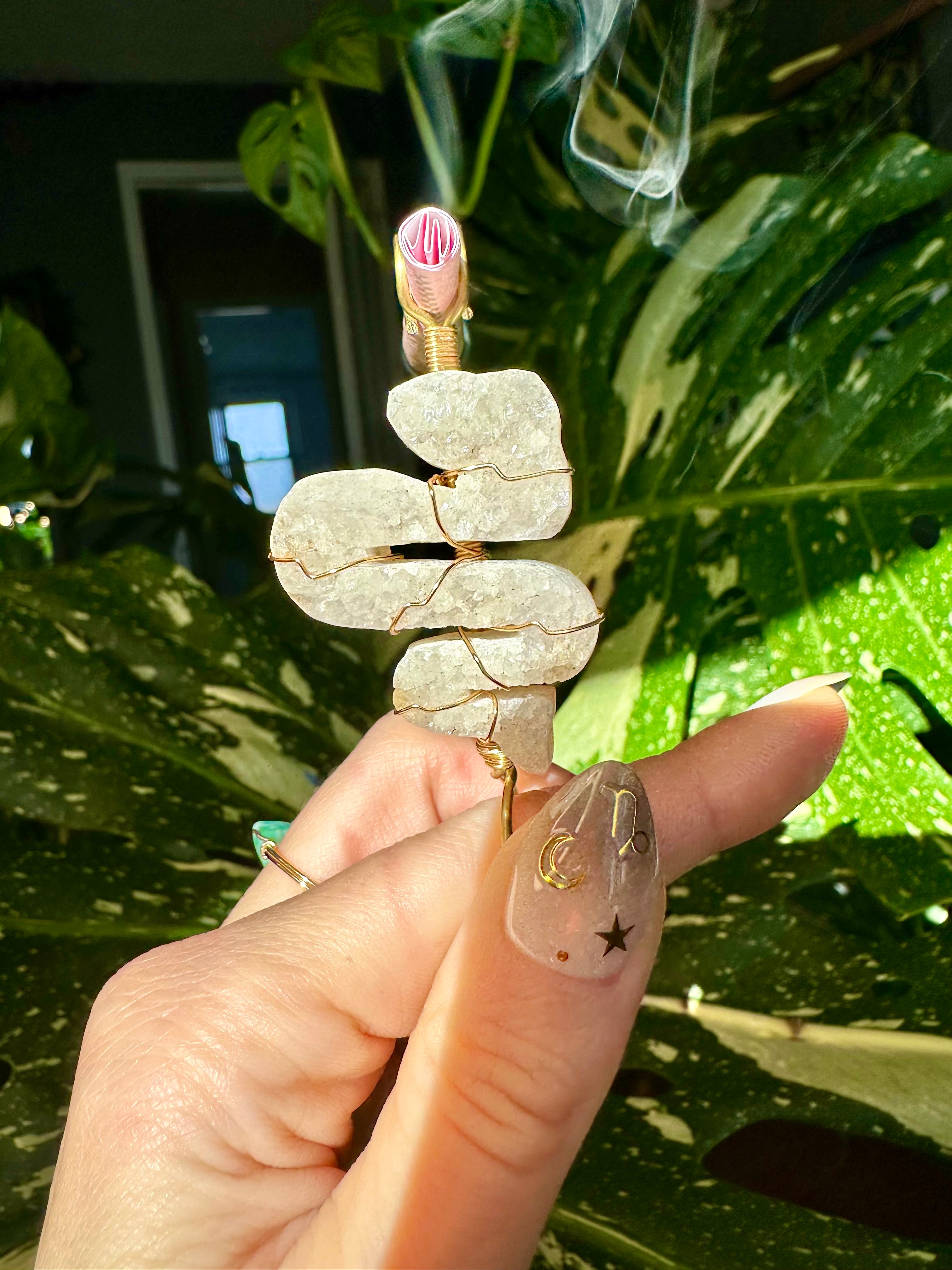 crystal snake smoke ring ♡