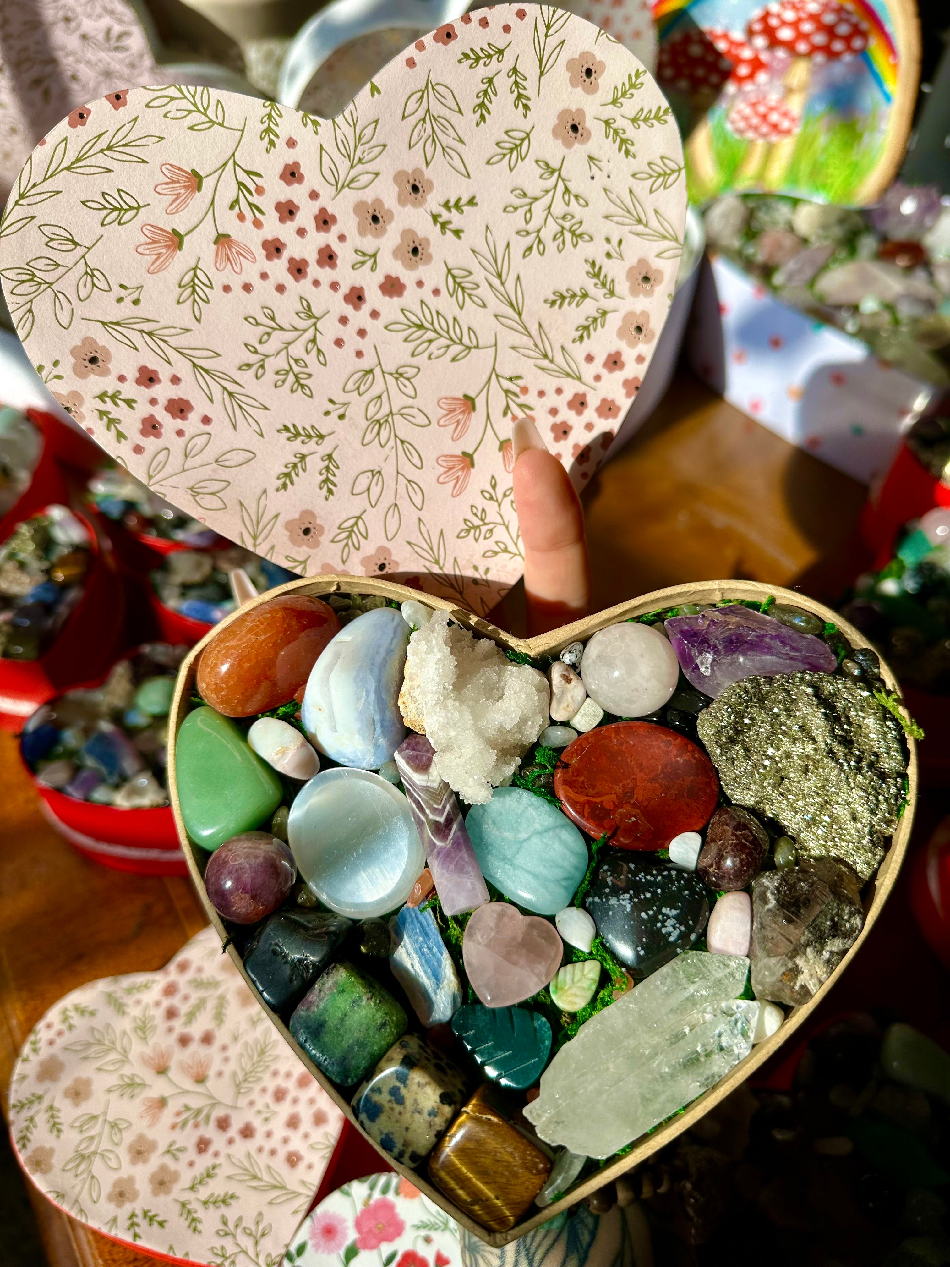 large crystal valentine 🌸