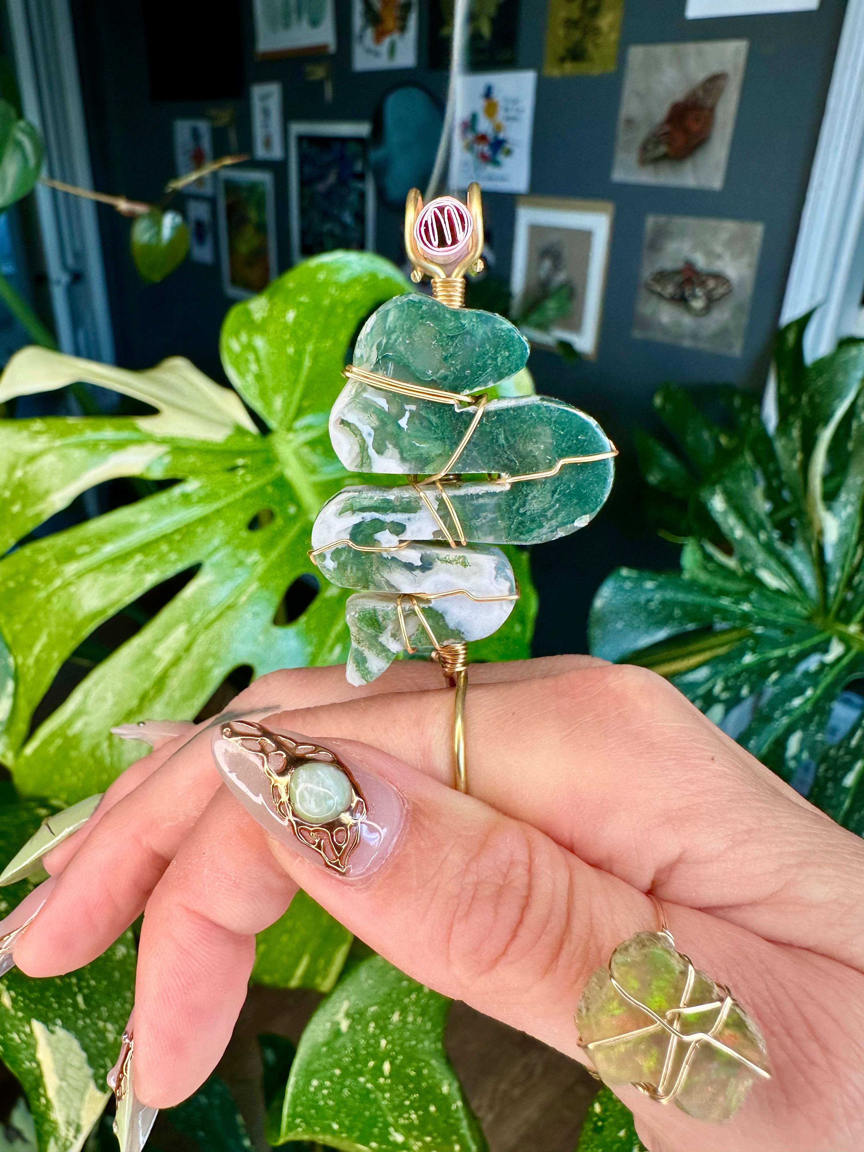 crystal snake smoke ring ♡