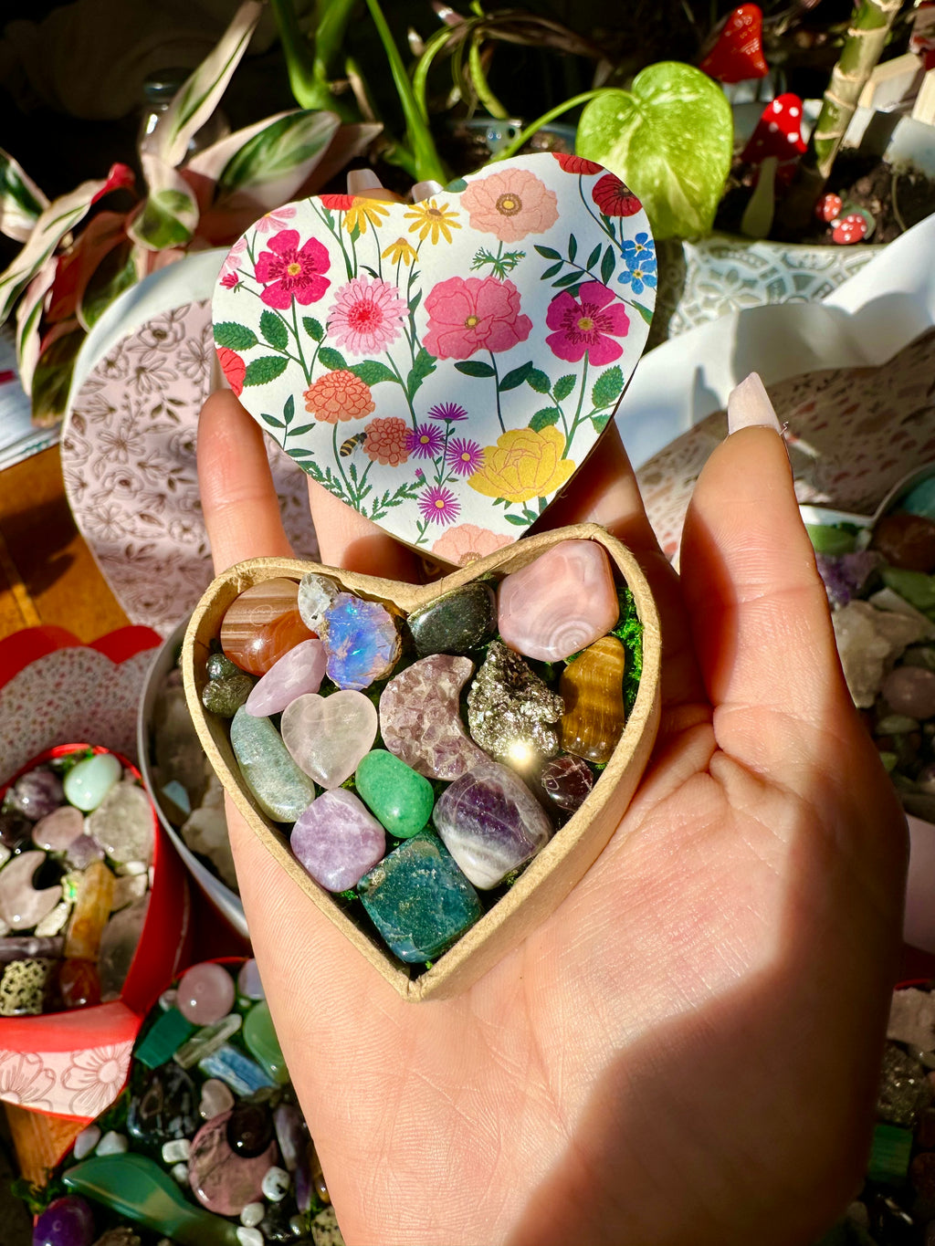 NEW tiniest crystal valentine 🌸