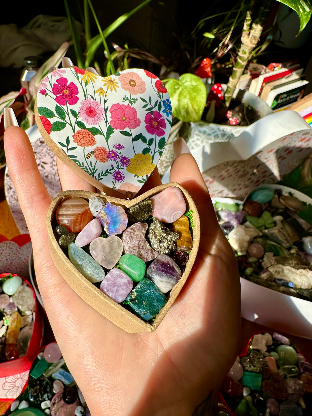 NEW tiniest crystal valentine 🌸