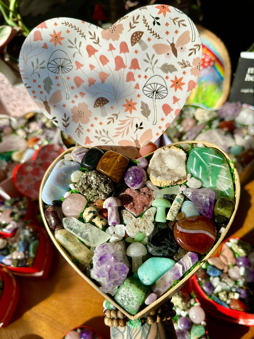 large crystal valentine 🍄