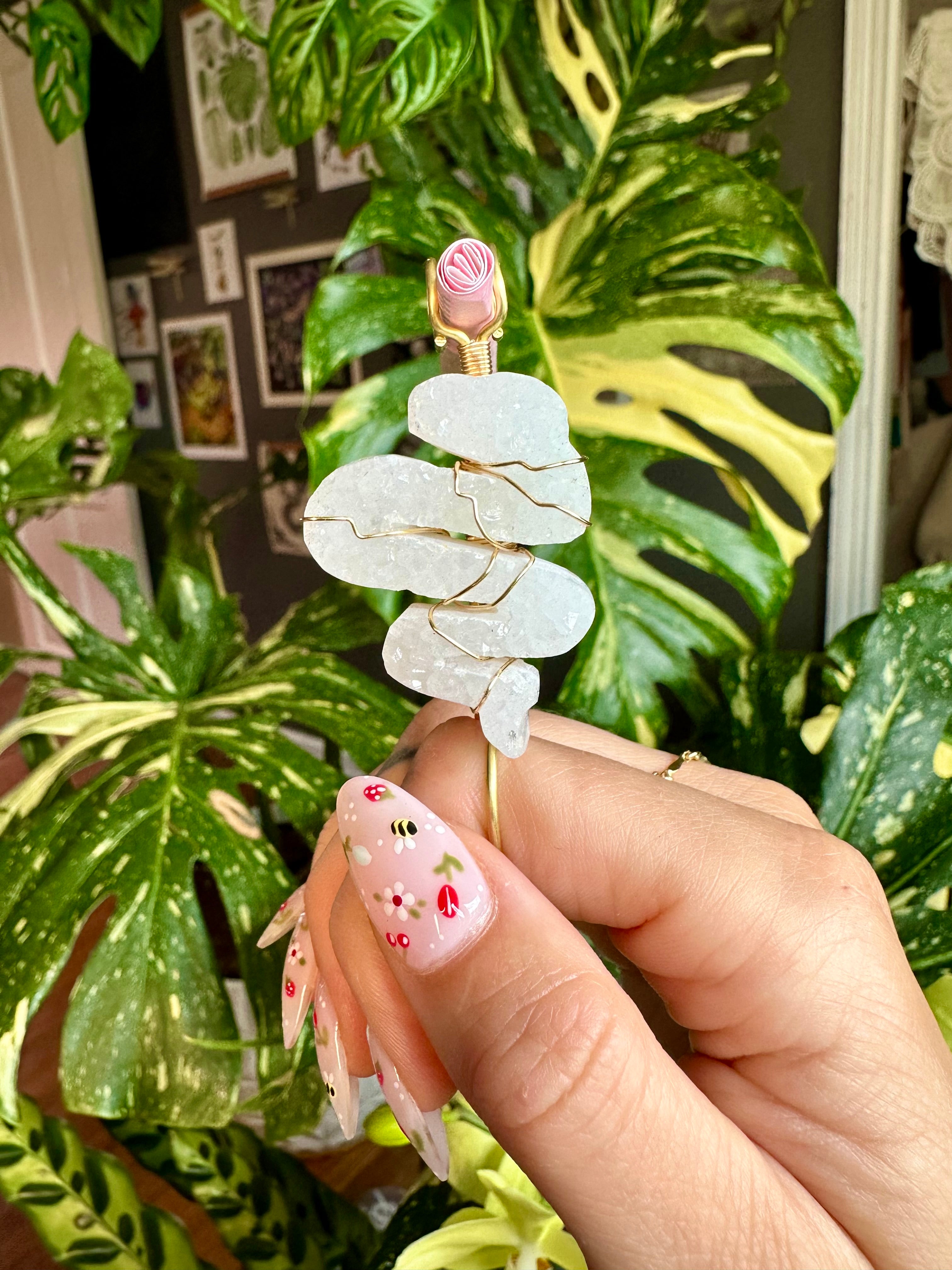 crystal snake smoke ring ♡