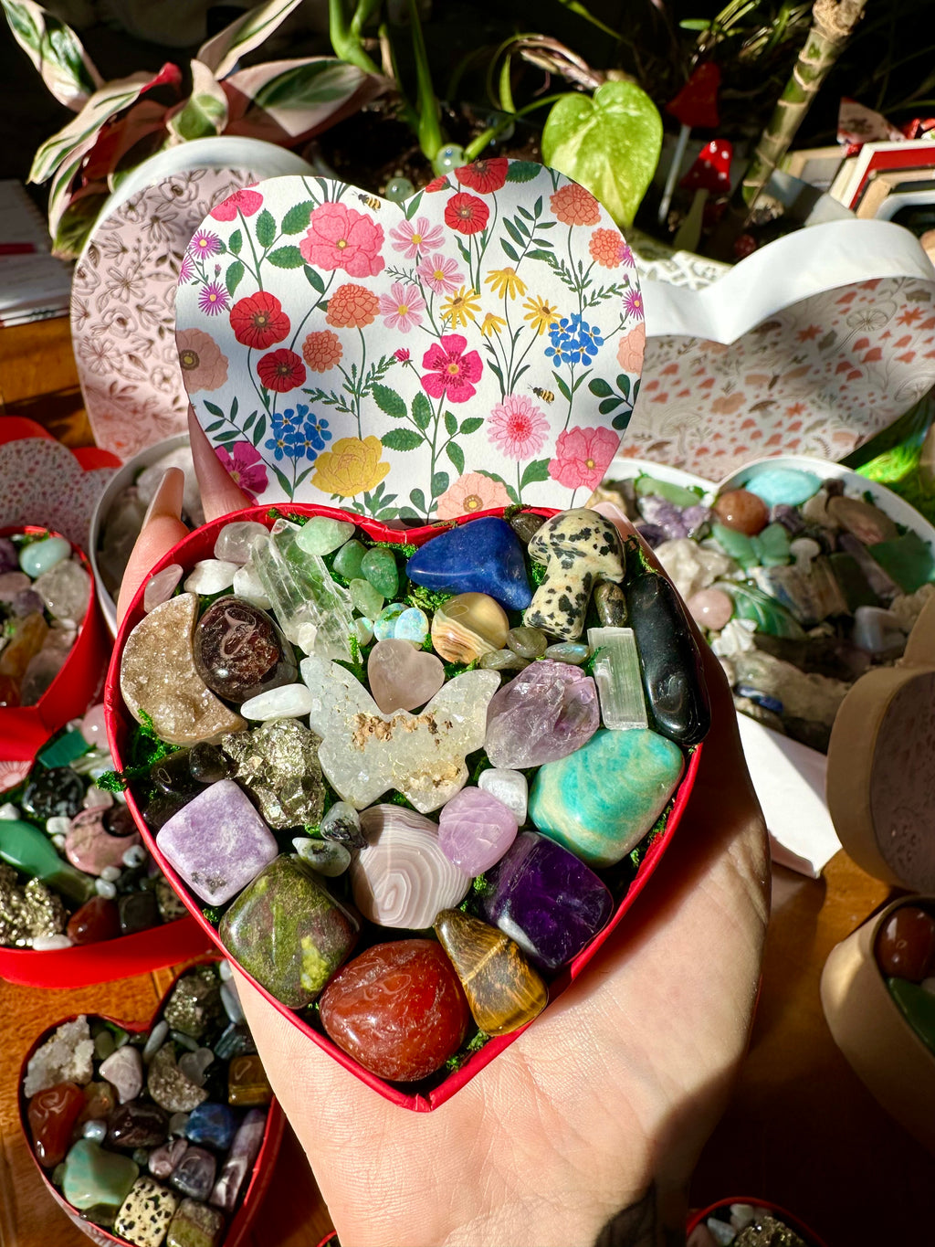 NEW small crystal valentine 🦋🍄🌙