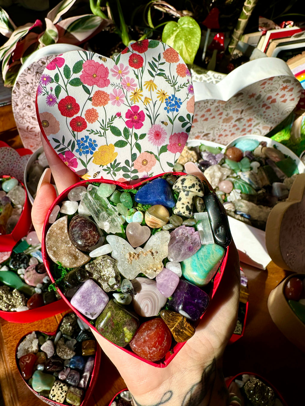 NEW small crystal valentine 🦋🍄🌙