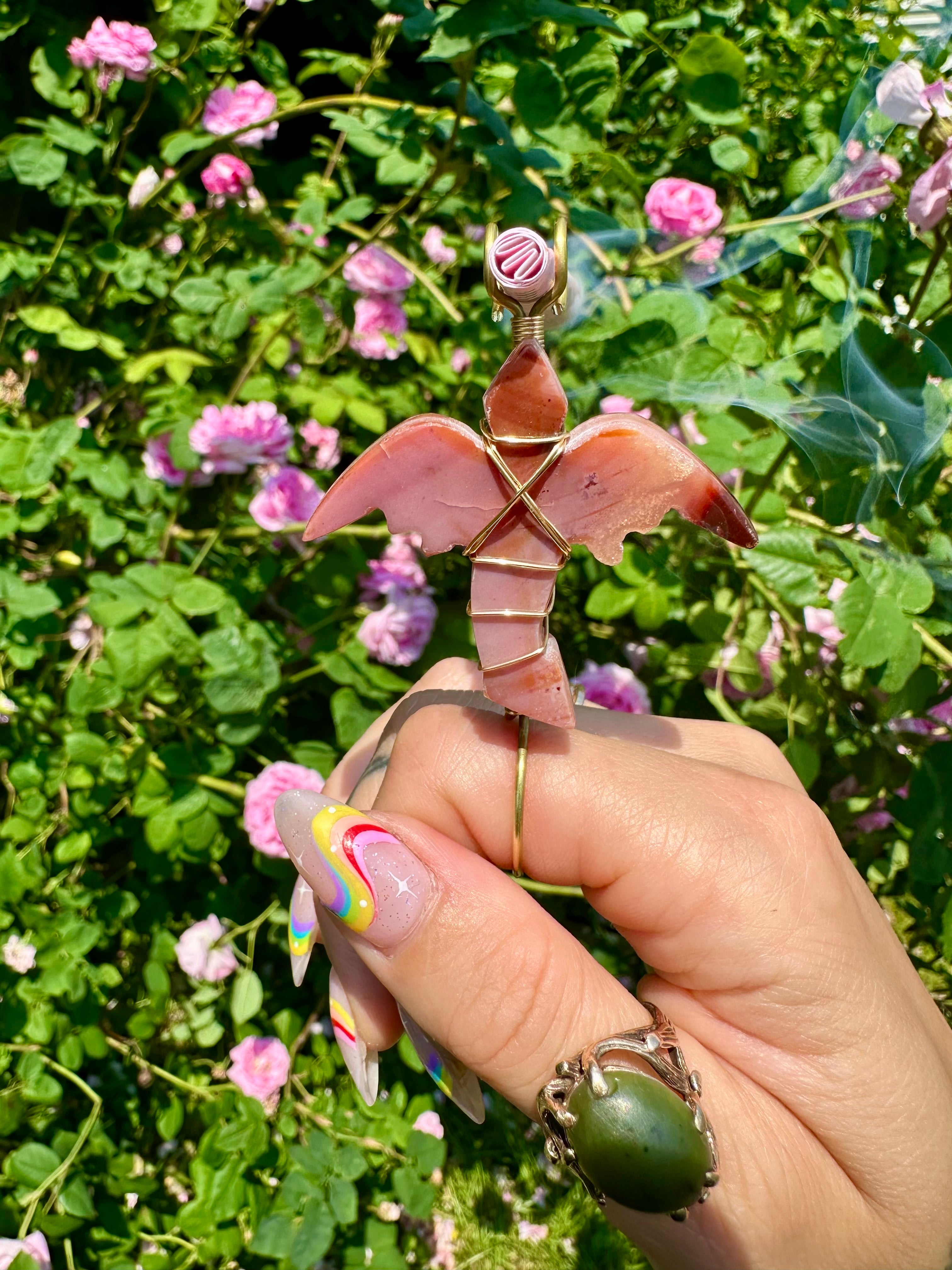 crystal dragon smoke ring ♡