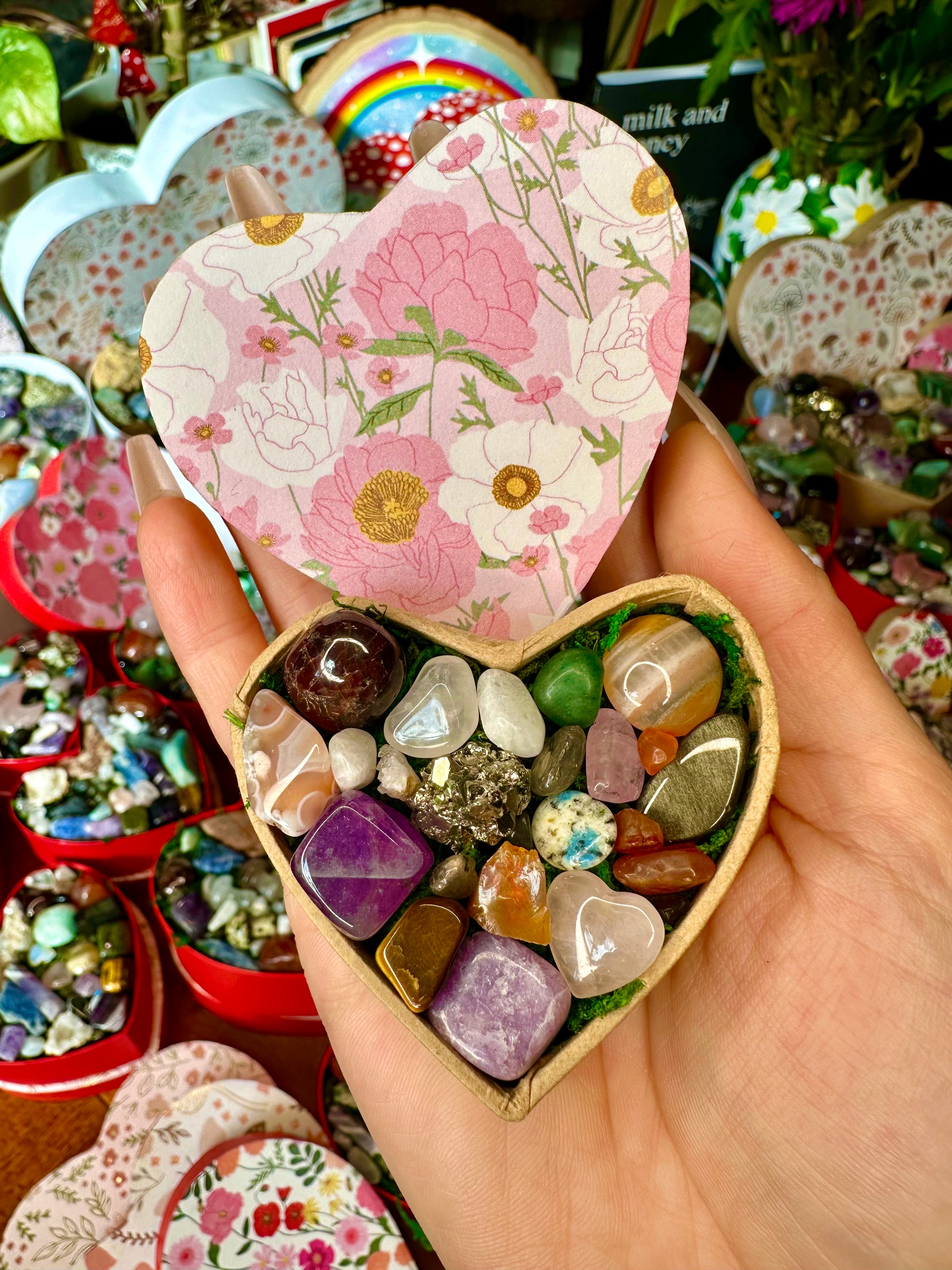 NEW tiniest crystal valentine 💗