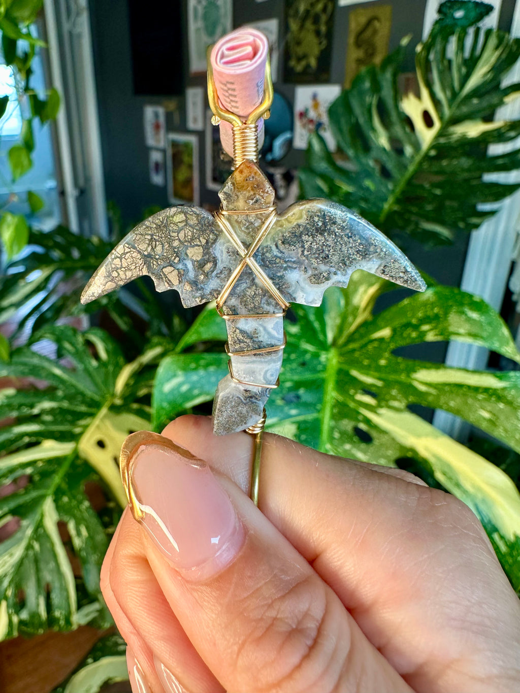 crystal dragon smoke ring ♡