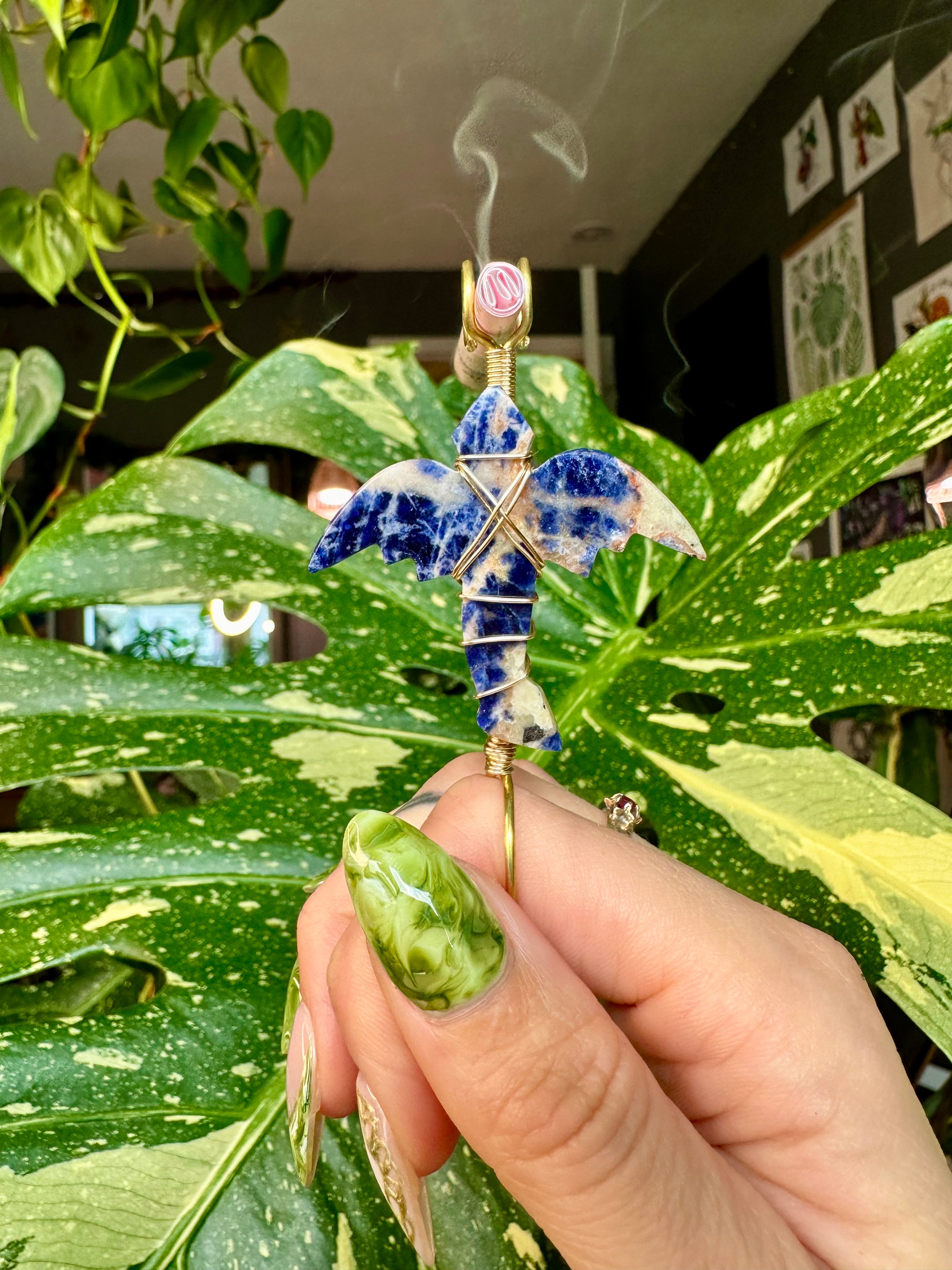 crystal dragon smoke ring ♡