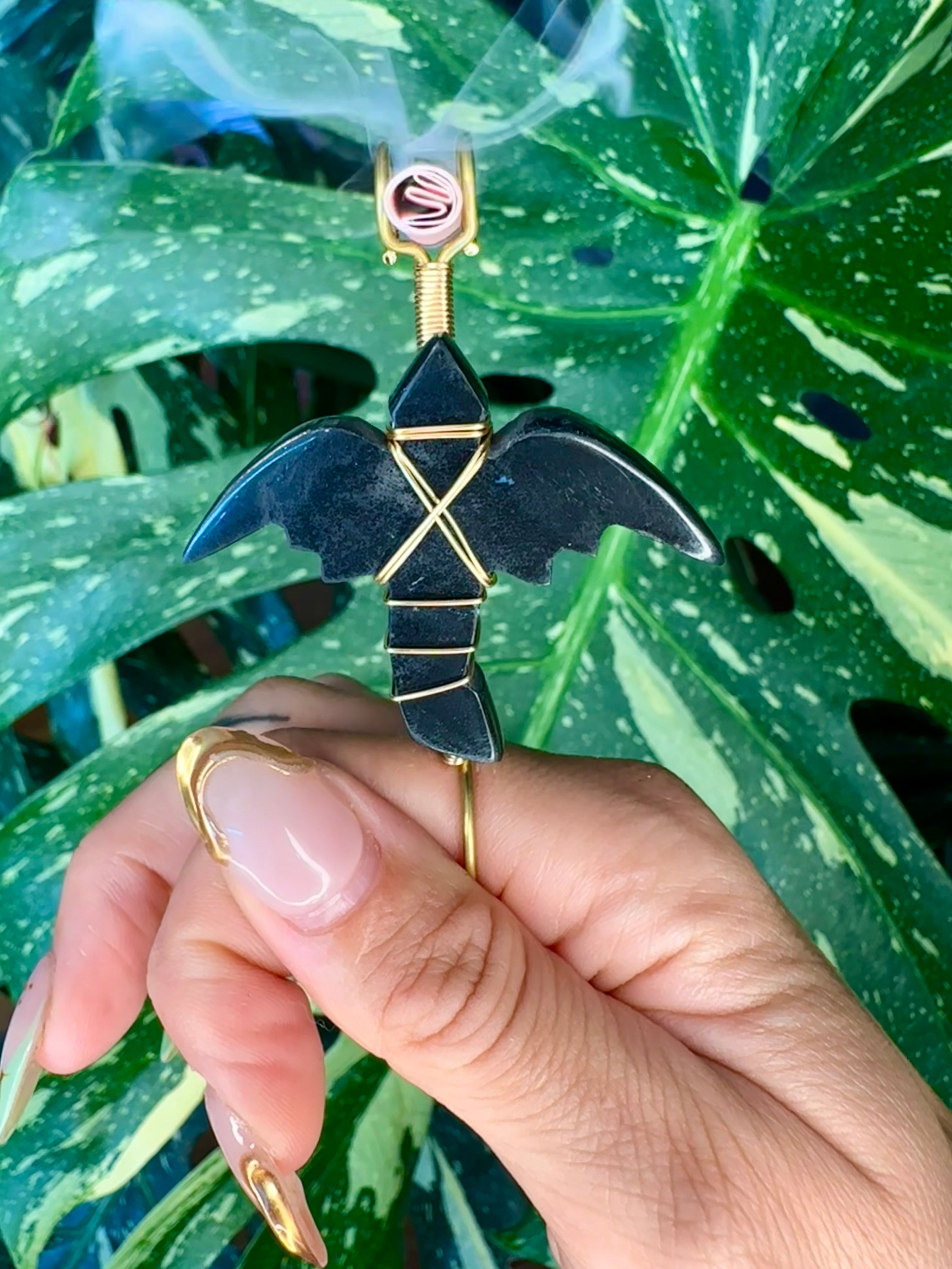 crystal dragon smoke ring ♡