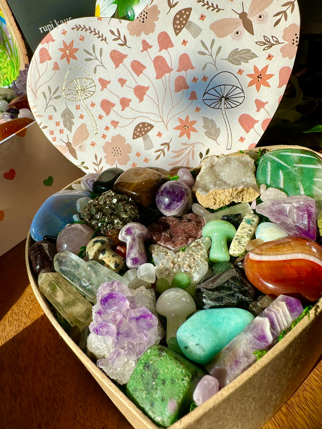 large crystal valentine 🍄