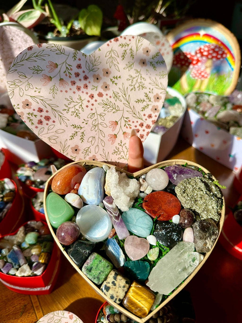 large crystal valentine 🌸